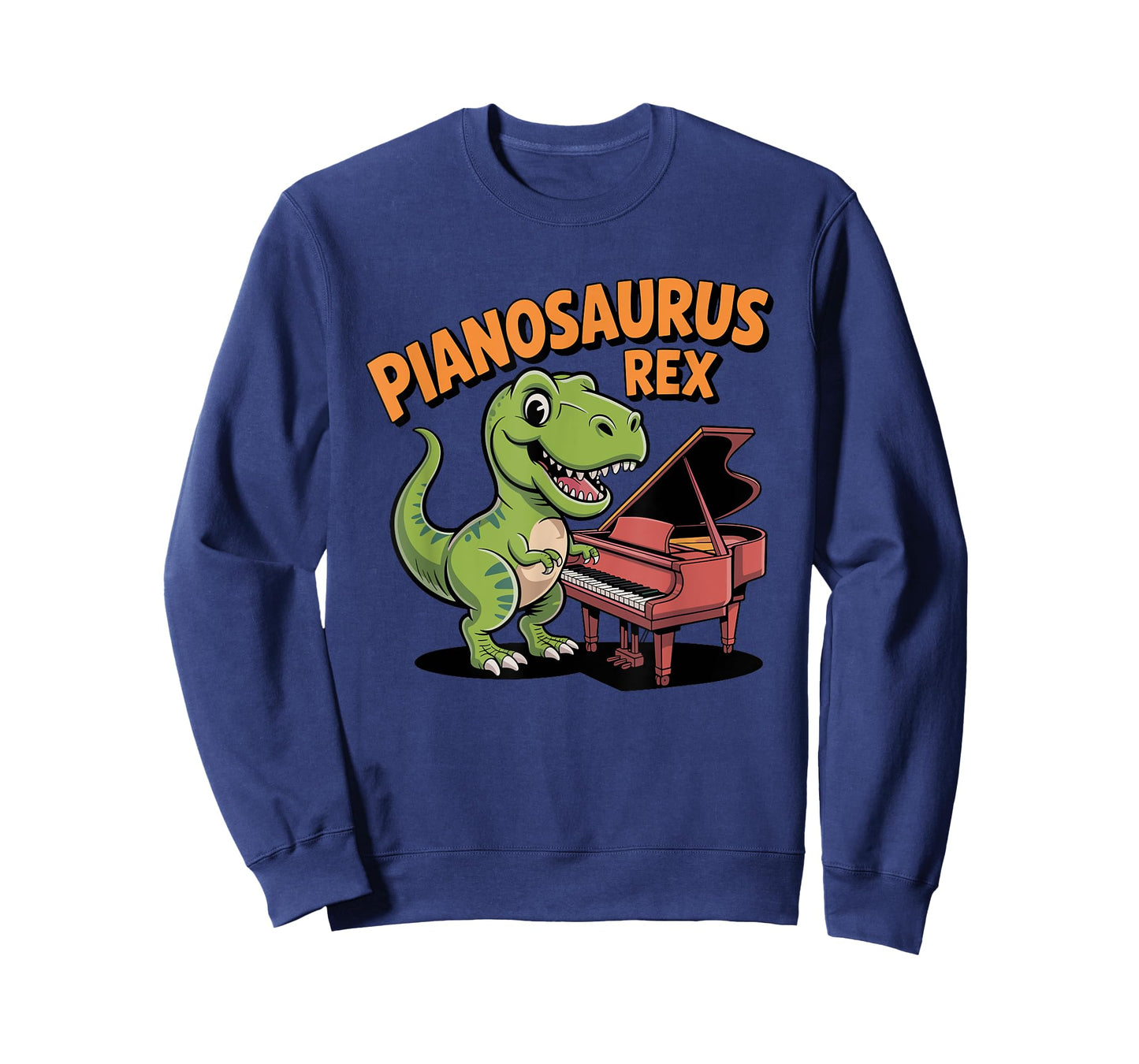 Pianosaurus Rex - Funny Dinosaur Piano Player Pianist Music T-Shirt