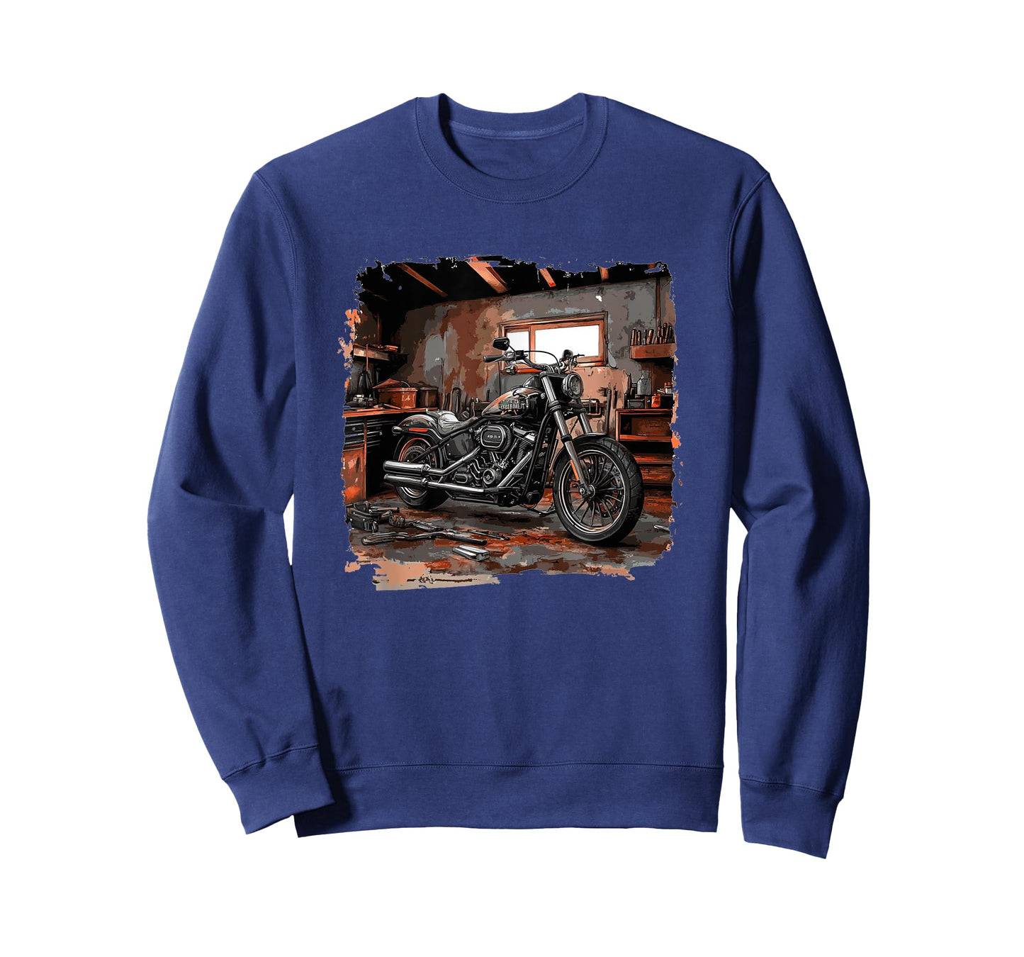 Motorbike Garage for Workshop and Motorcycles Lovers T-Shirt