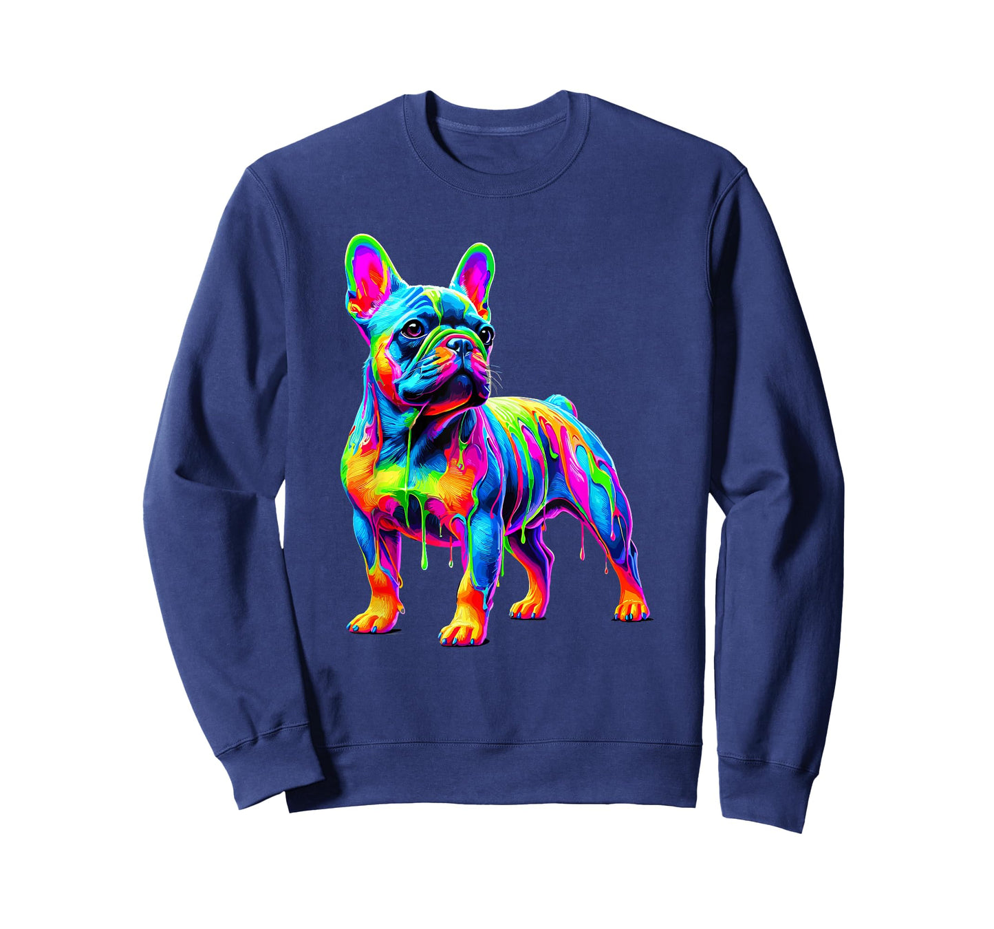 Paint Art French Bulldog Frenchie Bulldogs T-Shirt