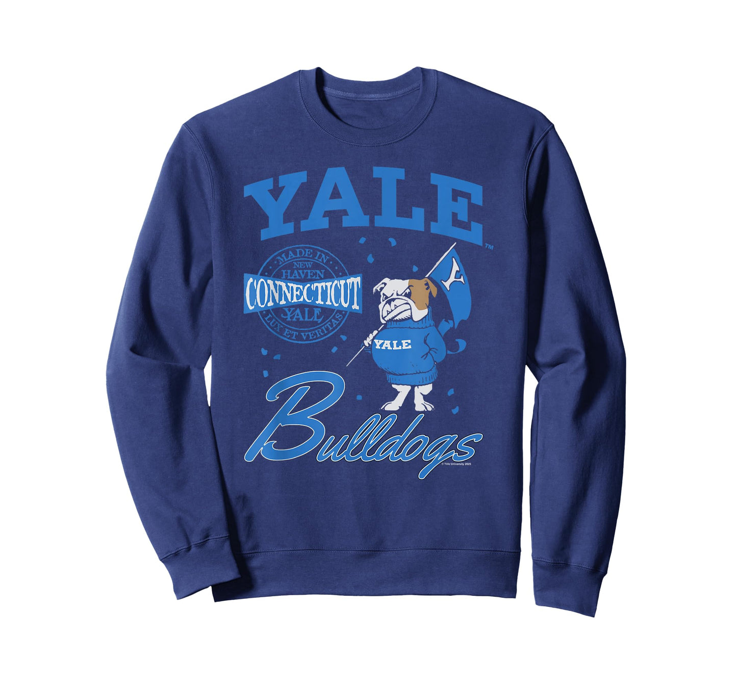 Yale University Made in New Haven Connecticut Handsome Dan T-Shirt