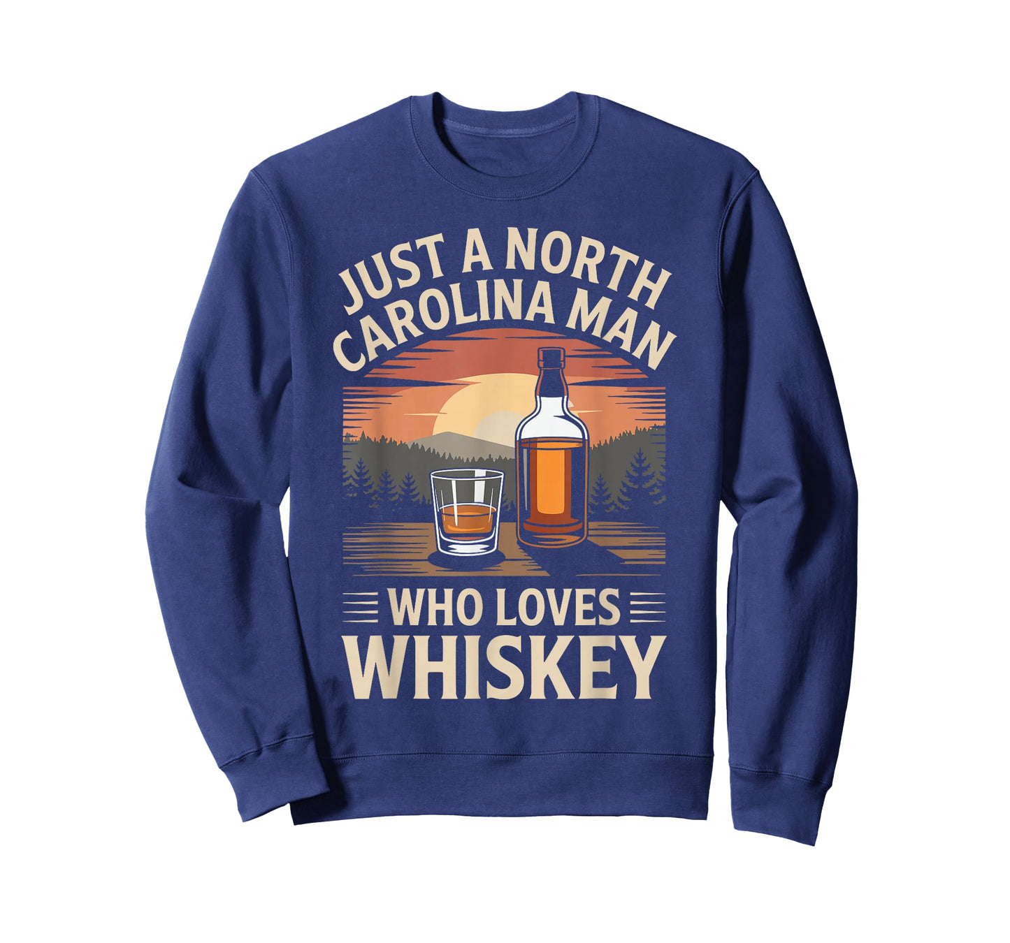 Just A Carolina Man Who Loves Whiskey T-Shirt
