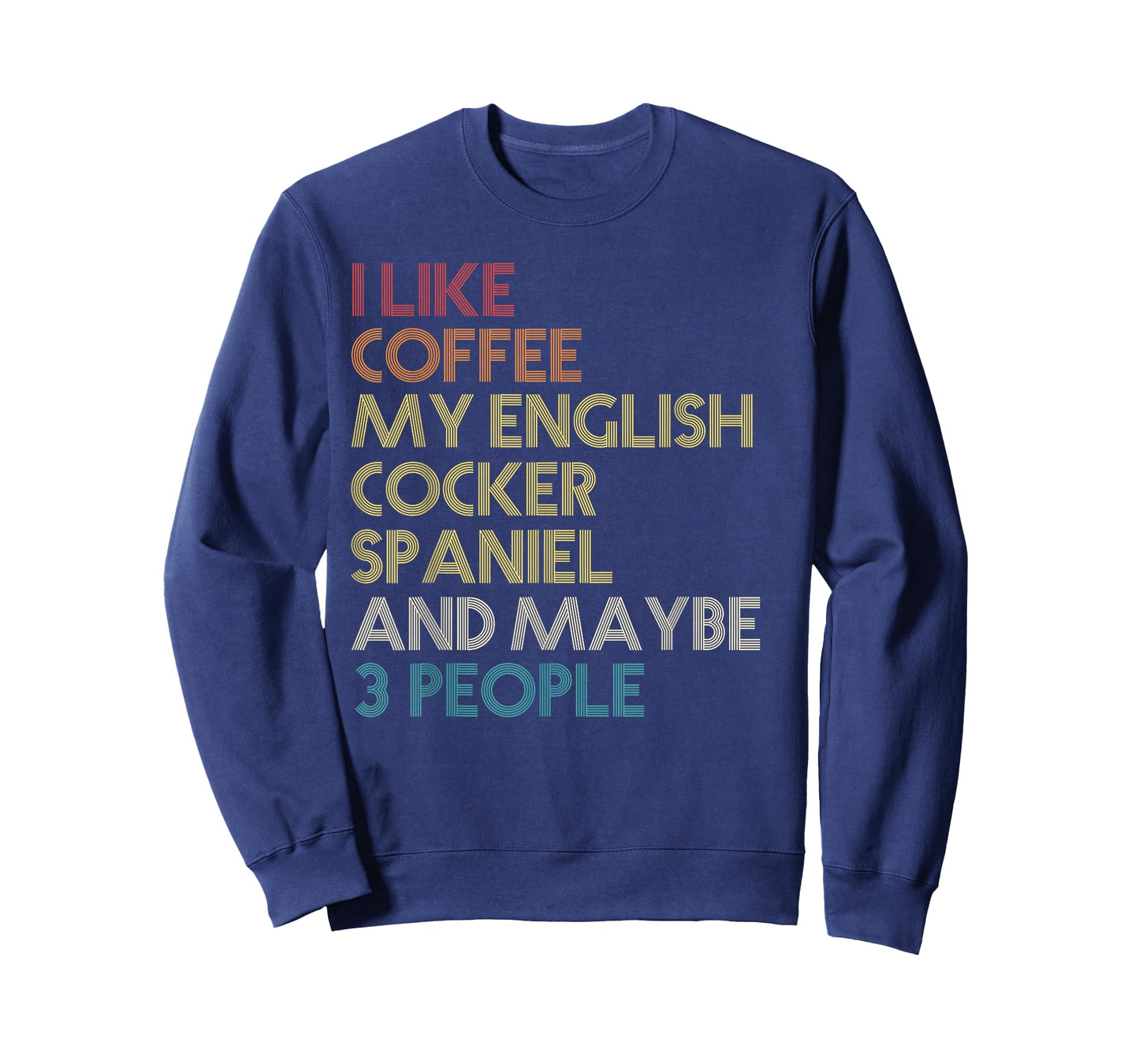 English Cocker Spaniel Dog Owner Coffee Lovers Gift Vintage T-Shirt