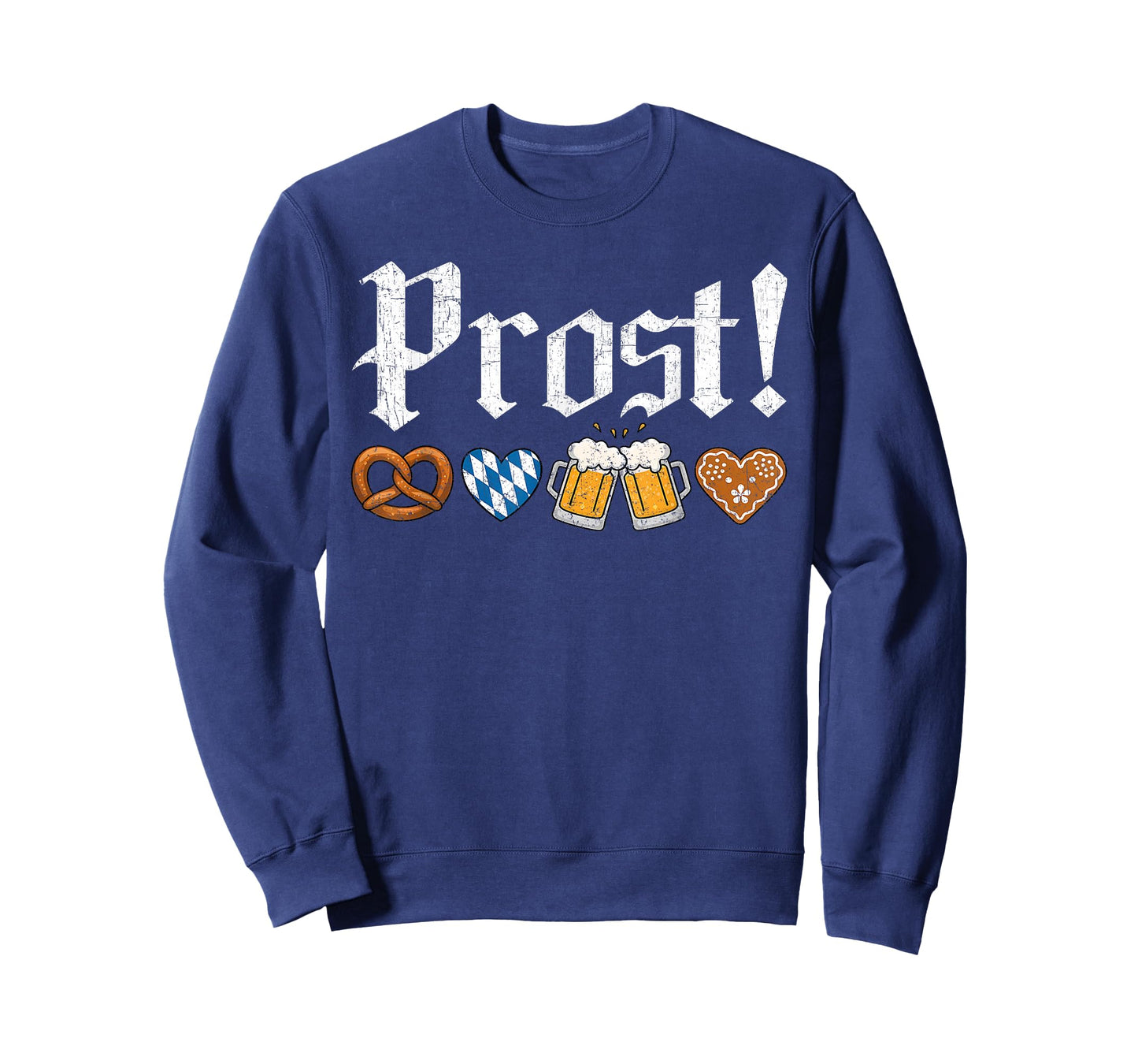 Oktoberfest Drinking Men Women Vintage Prost German T-Shirt