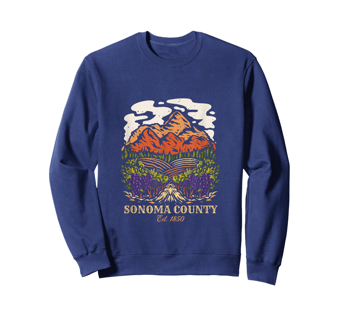 Sonoma County Vineyard California Winery Wine Lover T-Shirt