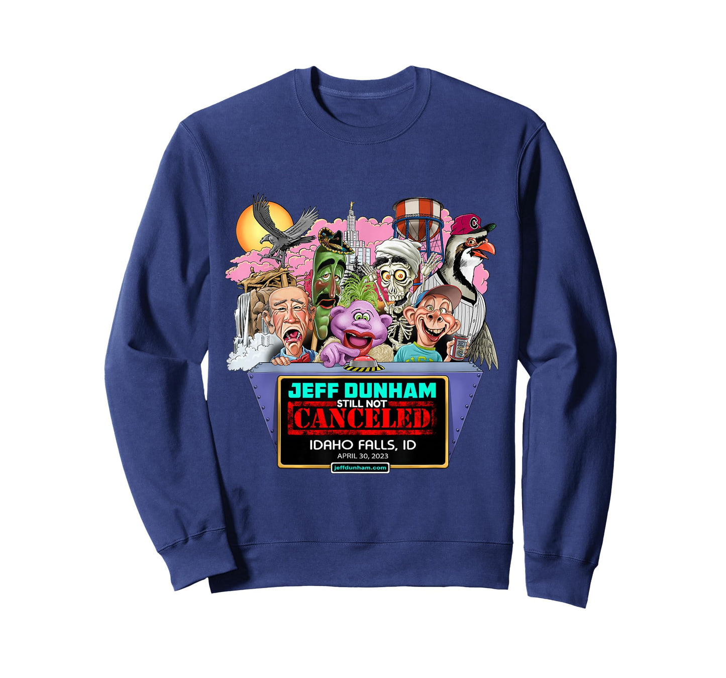 Jeff Dunham Idaho Falls, ID (2023) T-Shirt
