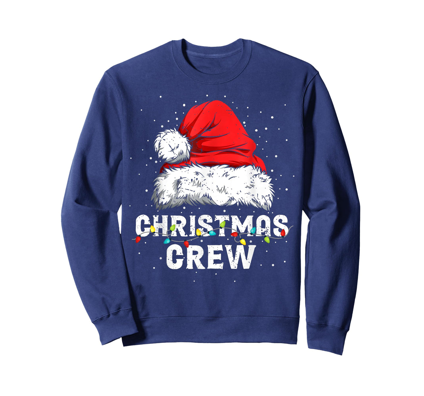 Christmas Crew Family Group Matching Christmas Pajama Party T-Shirt