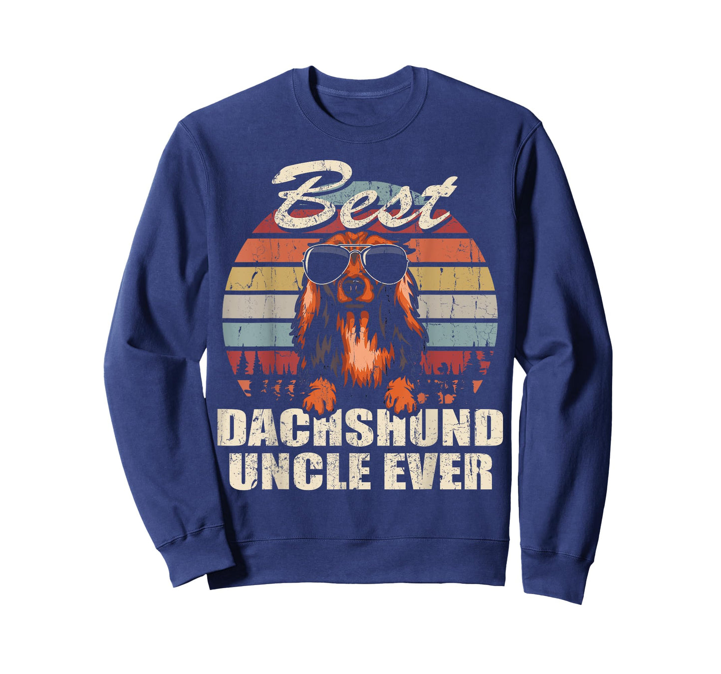 Best Dachshund Uncle Ever Funny Gift Father's Day For T-Shirt