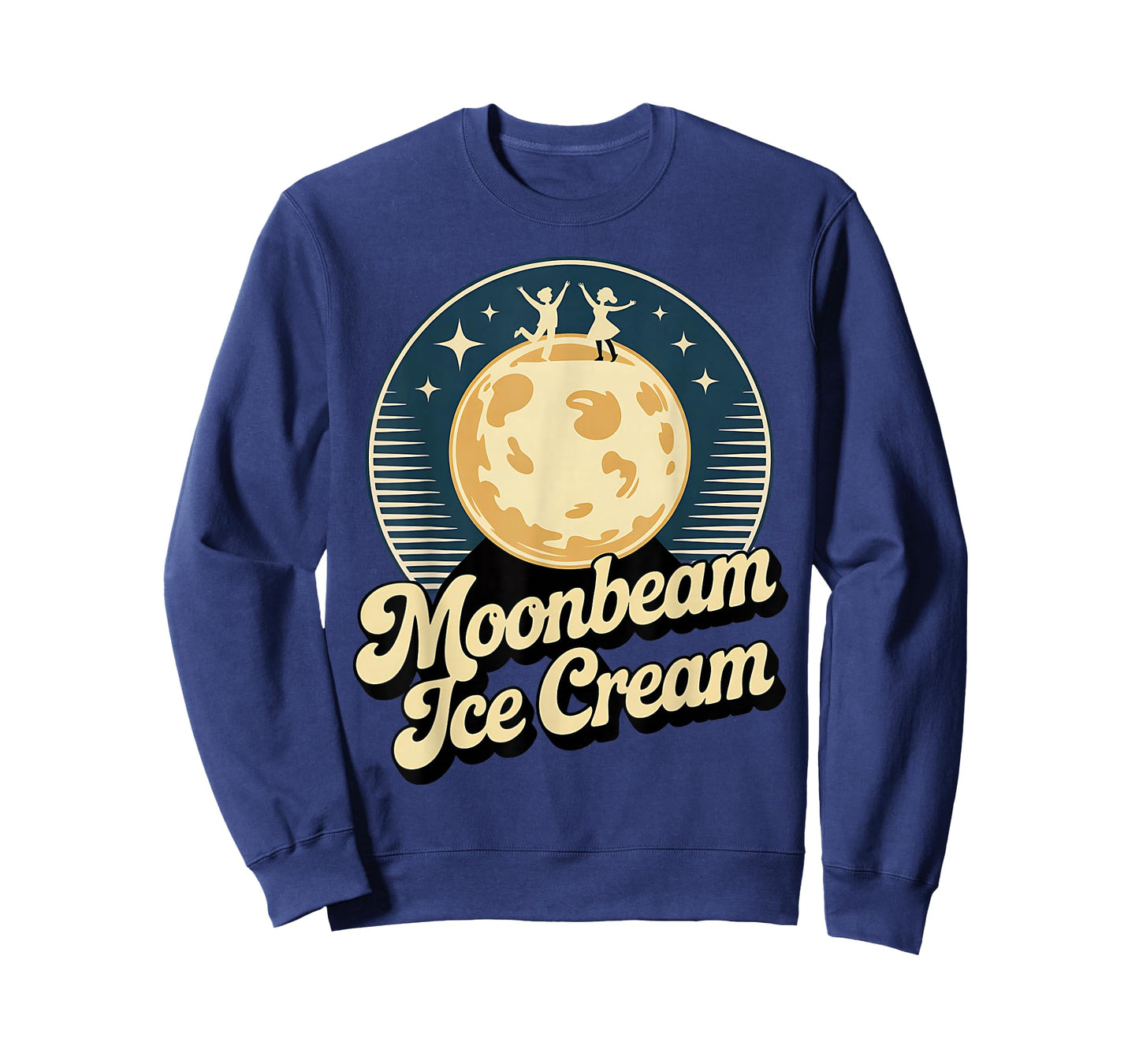 Vintage Moonbeam Ice Cream Retro American Country 50s Vibes T-Shirt