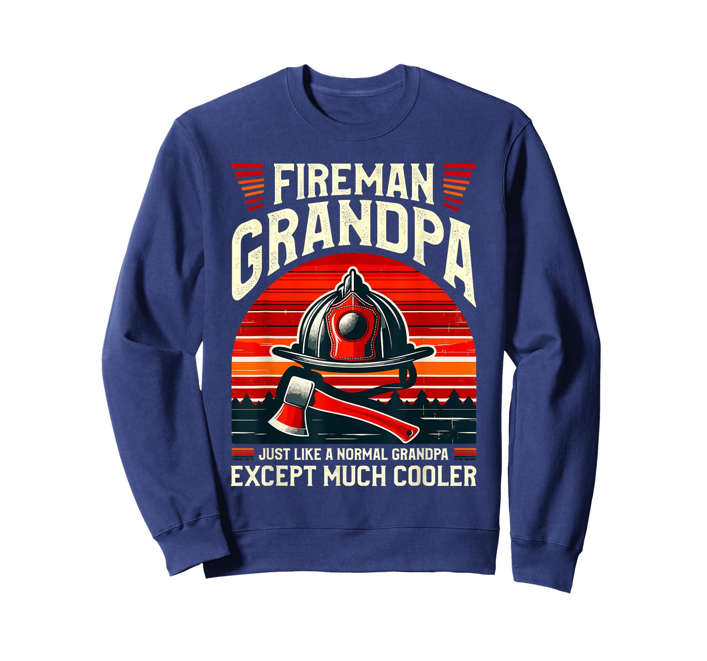 Fireman Grandpa Fireman Grandfather T-Shirt