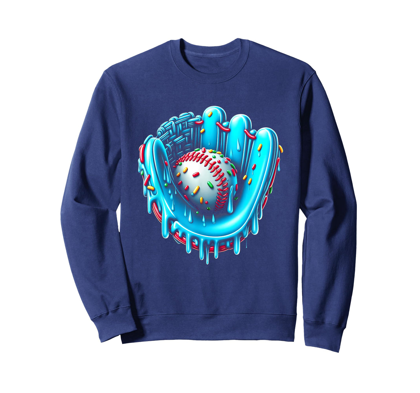 Ice Cream Drip Baseball Bat With SprinklesDrip Cone Glove T-Shirt