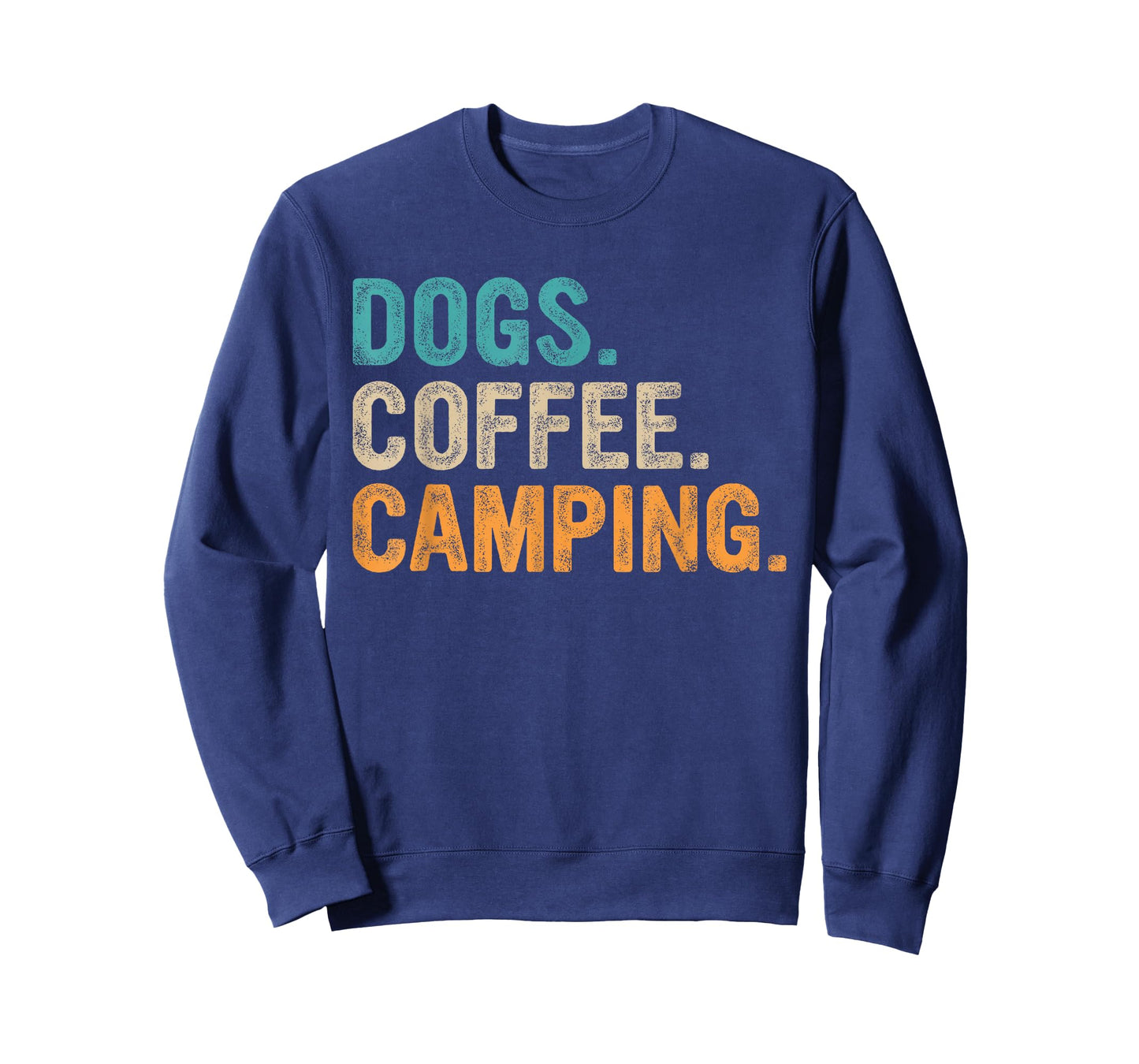 Dogs Coffee Camping T-Shirt