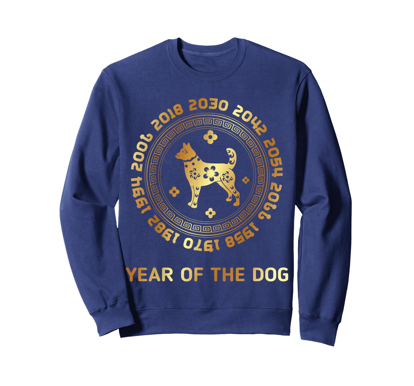 Chinese Zodiac Lunar New Year Astrology Horoscope Chinese New Year Of The Dog Chinese Zodiac Year 2030 T-Shirt