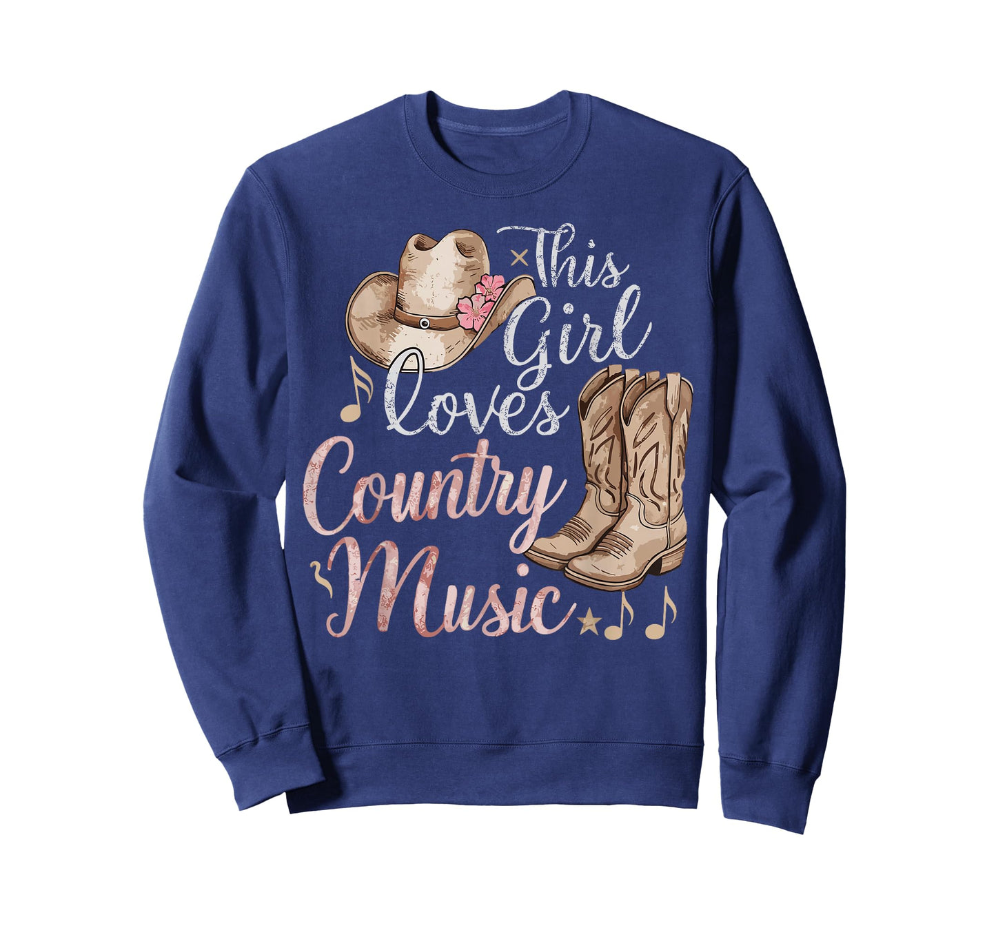 This Girl Loves Country Music T-Shirt