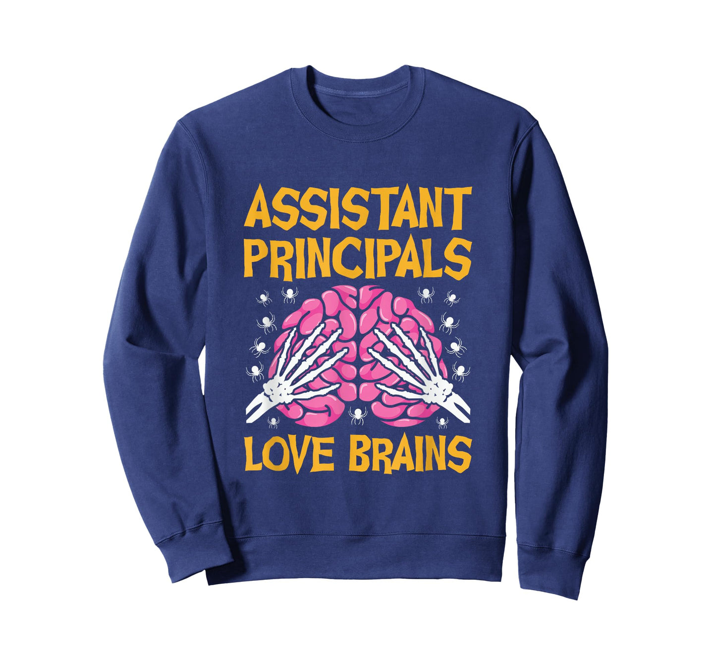 Assistant Principals Love Brains Funny Halloween School T-Shirt