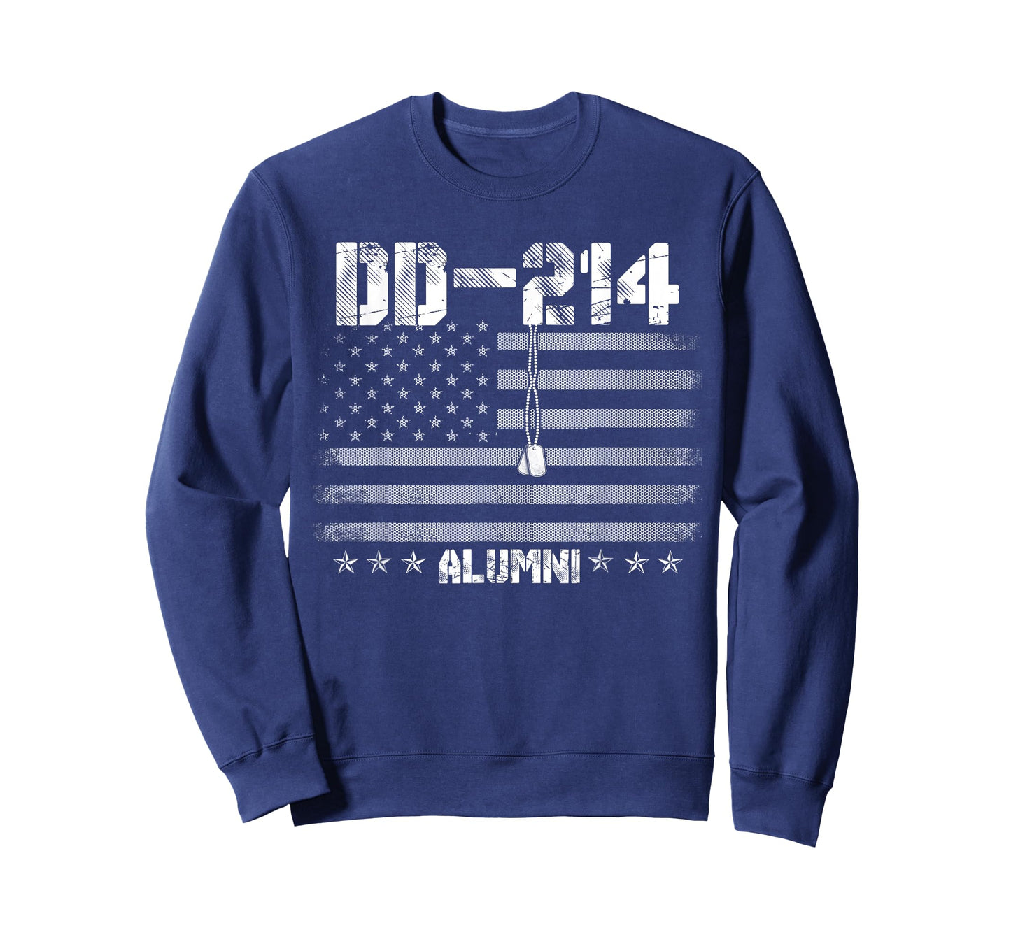 Patriotic DD-214 Alumni T-Shirt Military Veteran T-Shirt