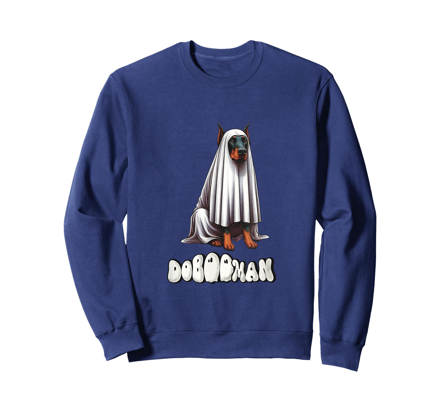 Funny Doberman Halloween Ghost, DoBOOman, Dobie Mom T-Shirt