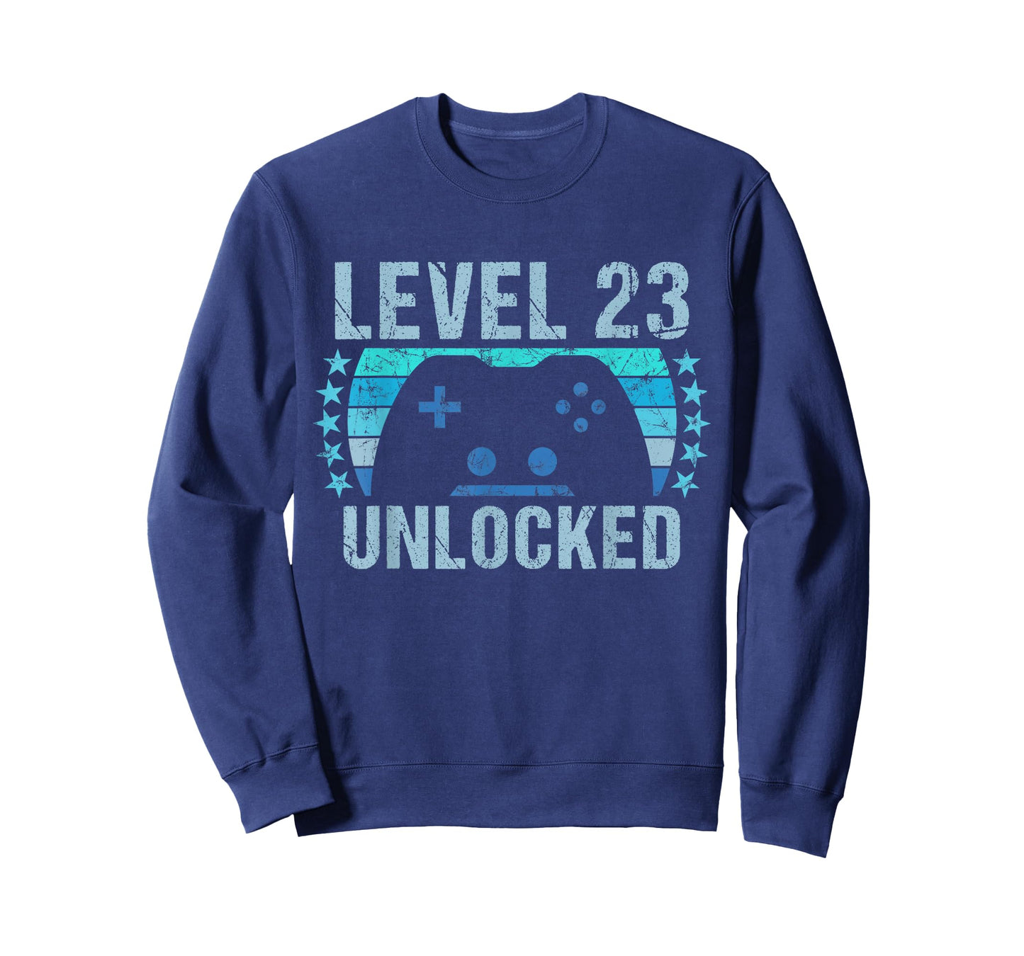 Gaming Vintage 23rd Birthday Gift 23 Year Old Boy Girl Gamer T-Shirt