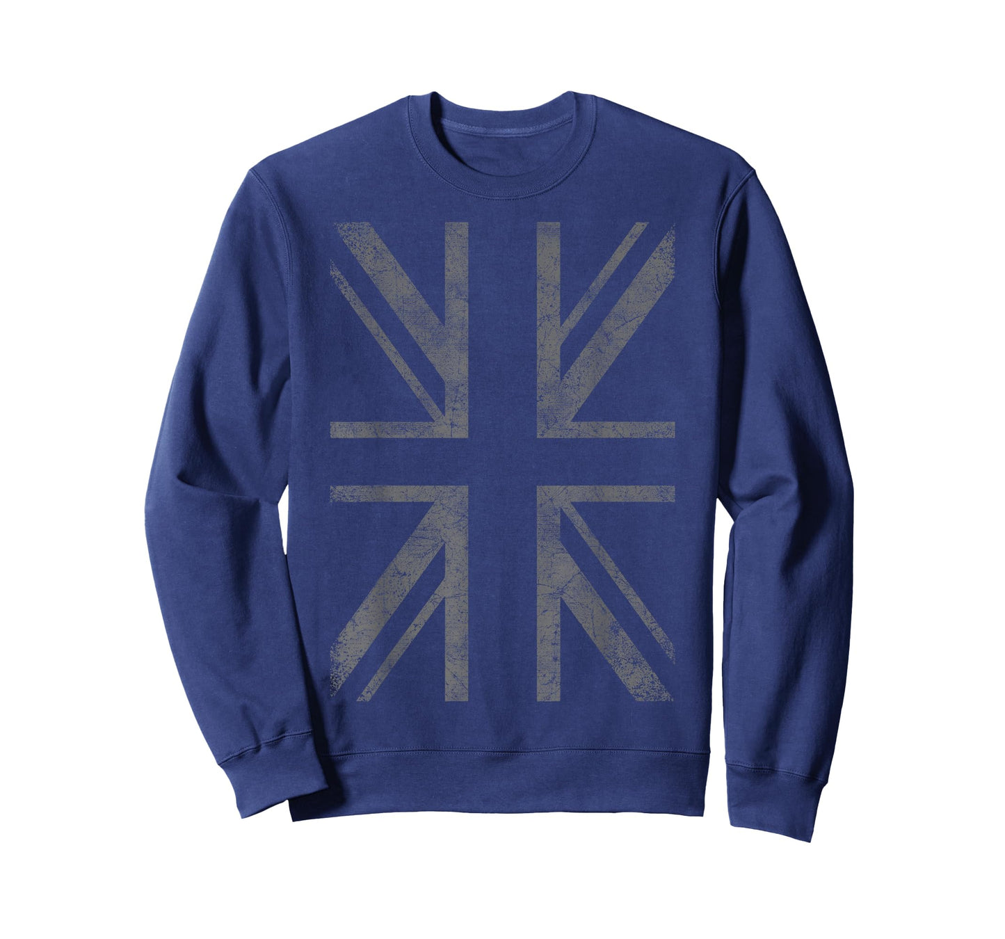 Retro Black Union Jack Vintage British Flag Great Britain UK T-Shirt