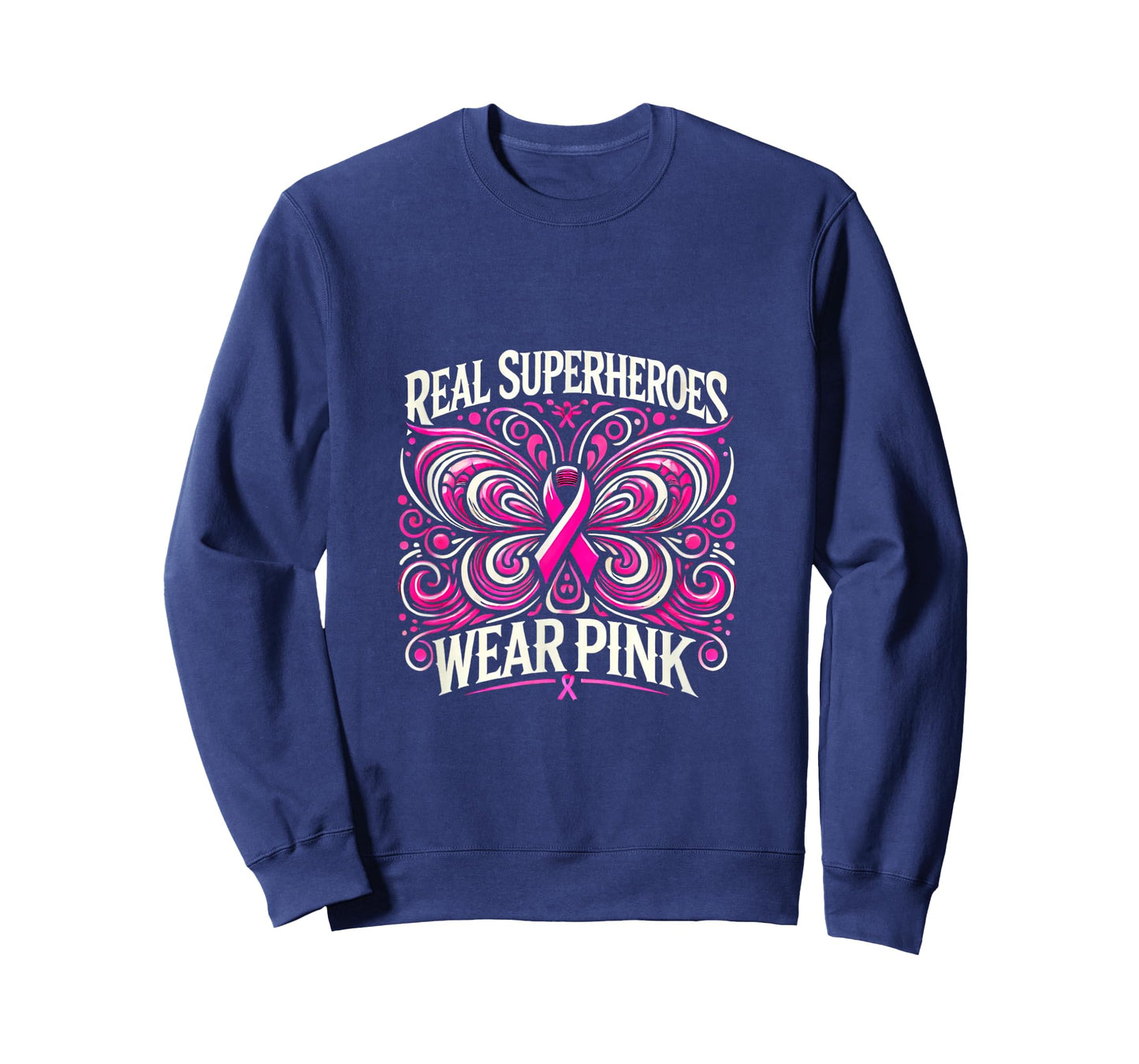 Real Superheroes Wear Pink T-Shirt