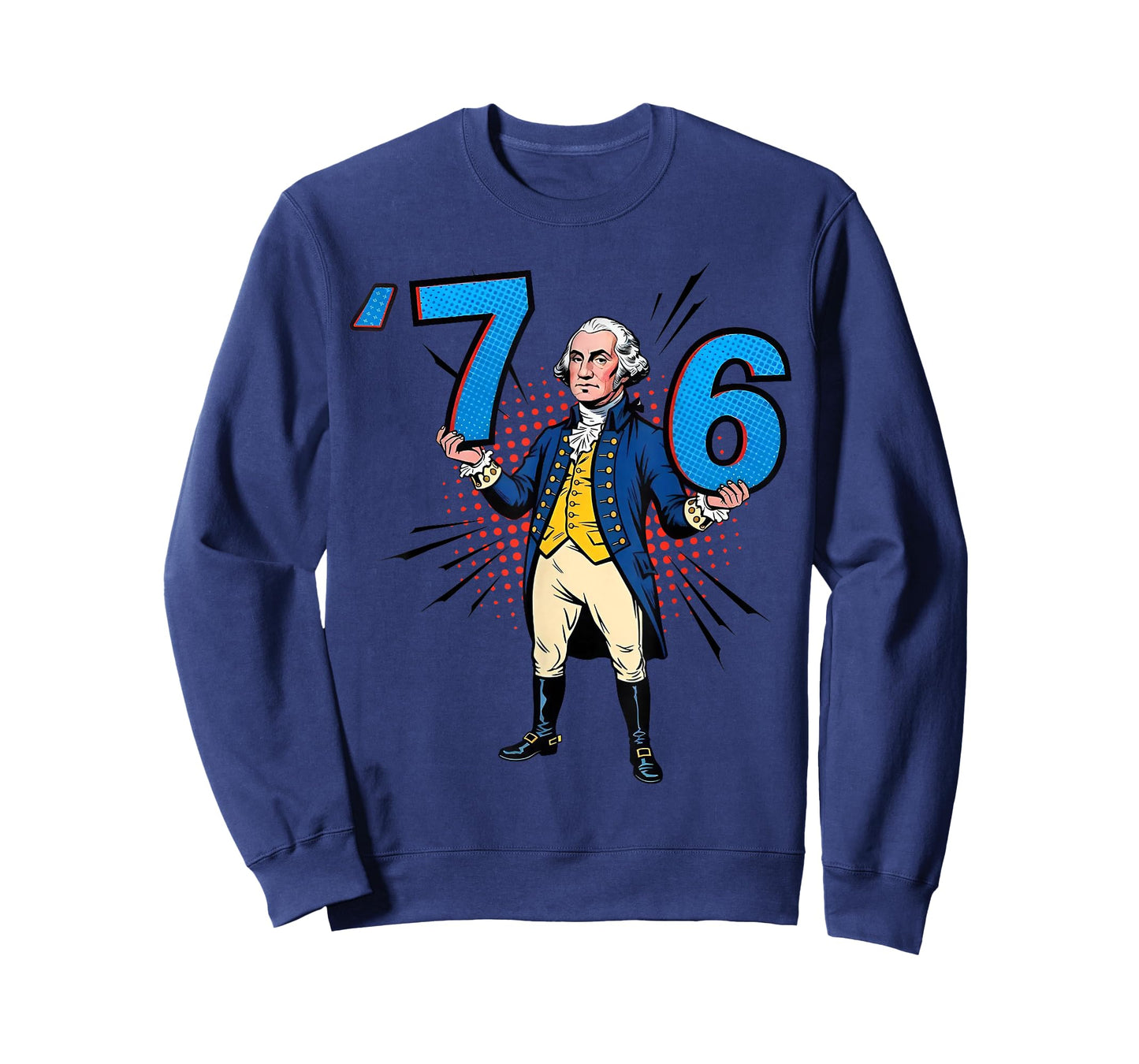 George Washington 76 Yeeted Six Seven T-Shirt