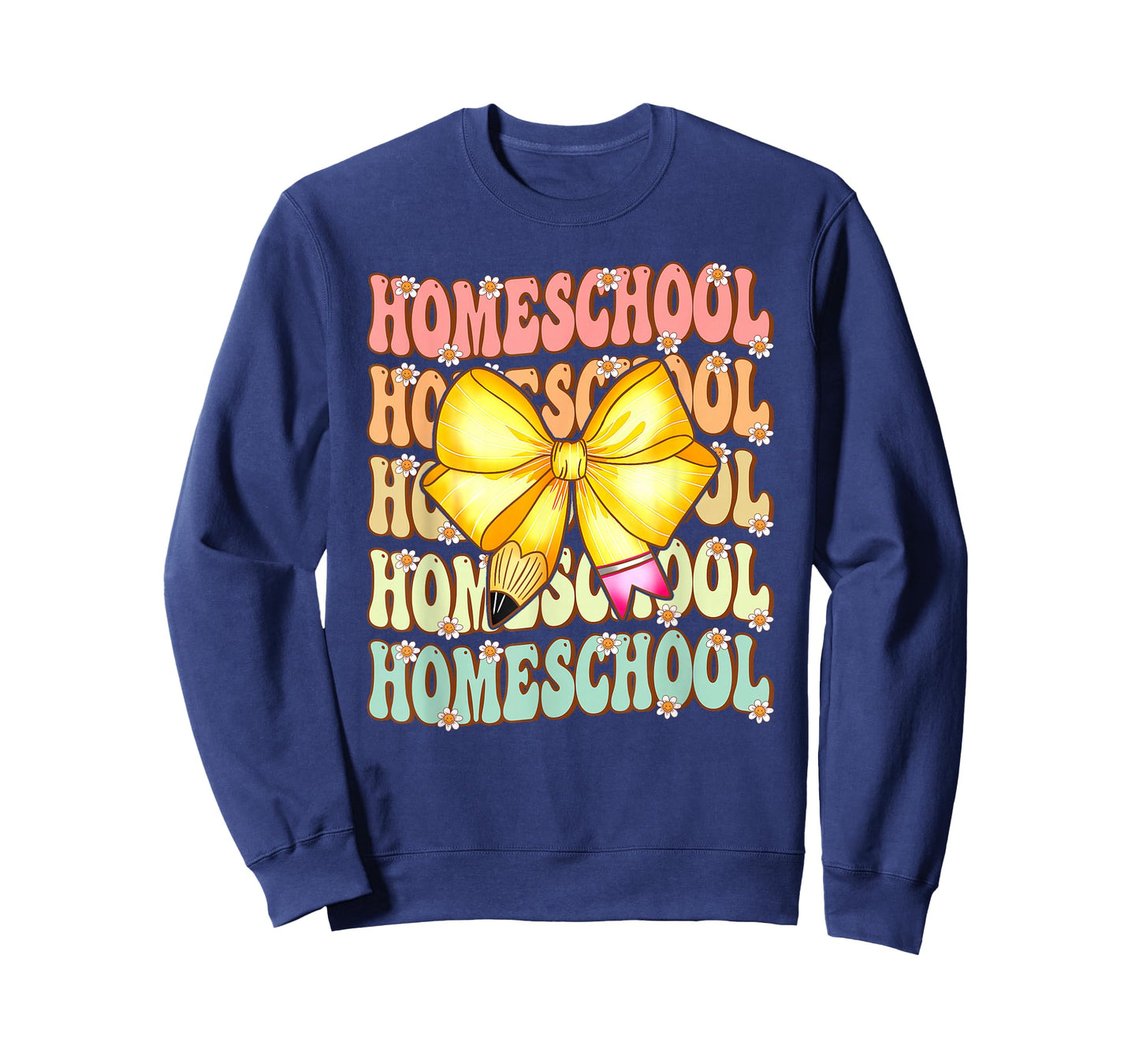 Groovy Homeschool Back To School First Day of Homeschool T-Shirt