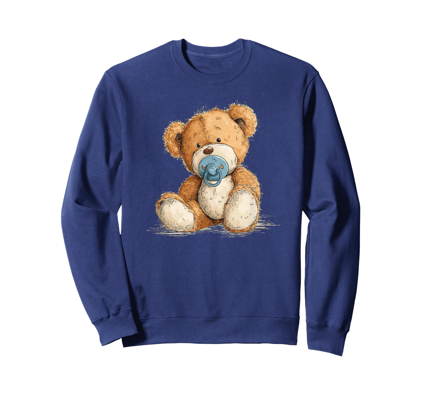 Cute Teddy Baby with Pacifier T-Shirt