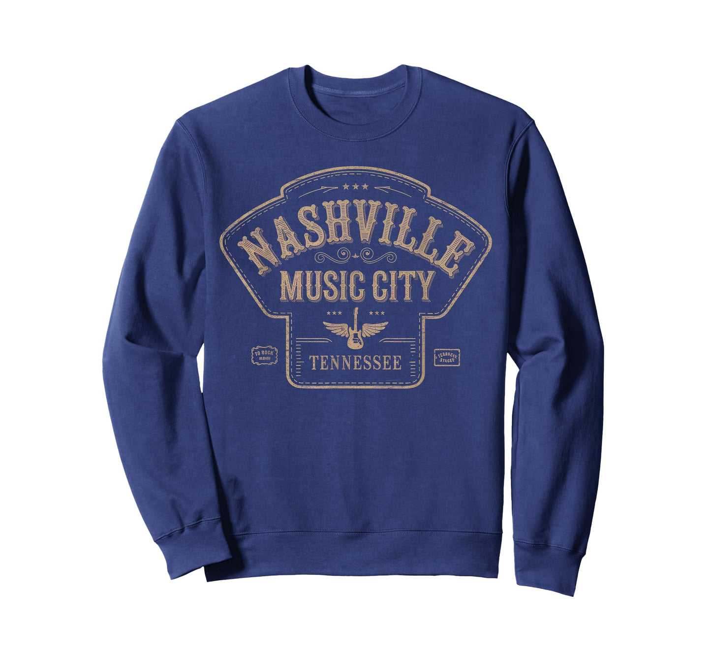 Nashville Music City Tshirt Women Men Tennessee Rock Country T-Shirt