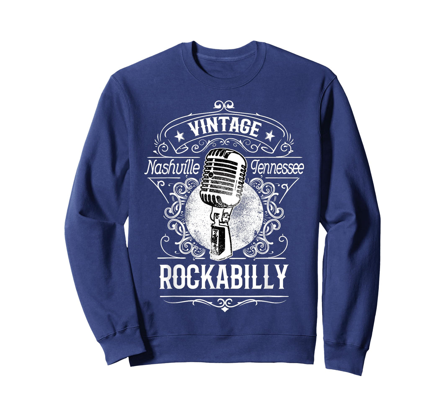 Rockabilly Greaser Vintage Nashville Tee Retro Tennessee T-Shirt