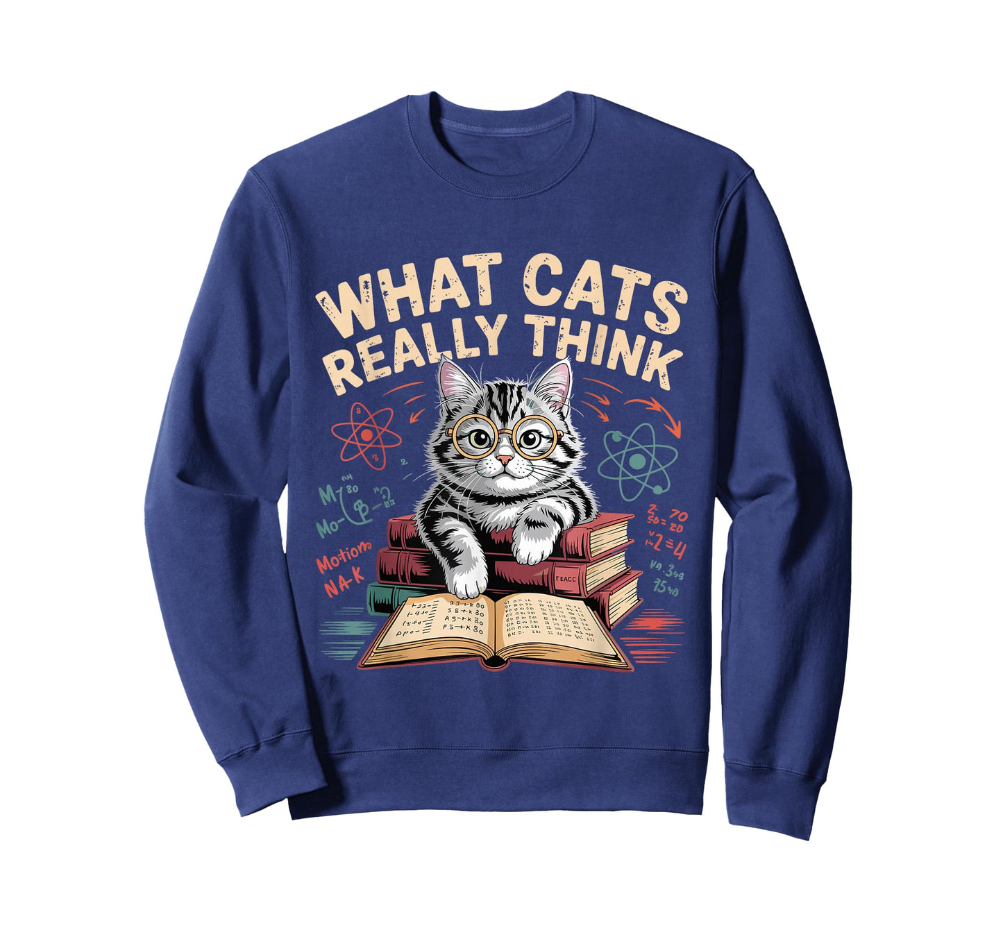 What Cats Really Think, Funny Physics Science for Cat Lovers T-Shirt
