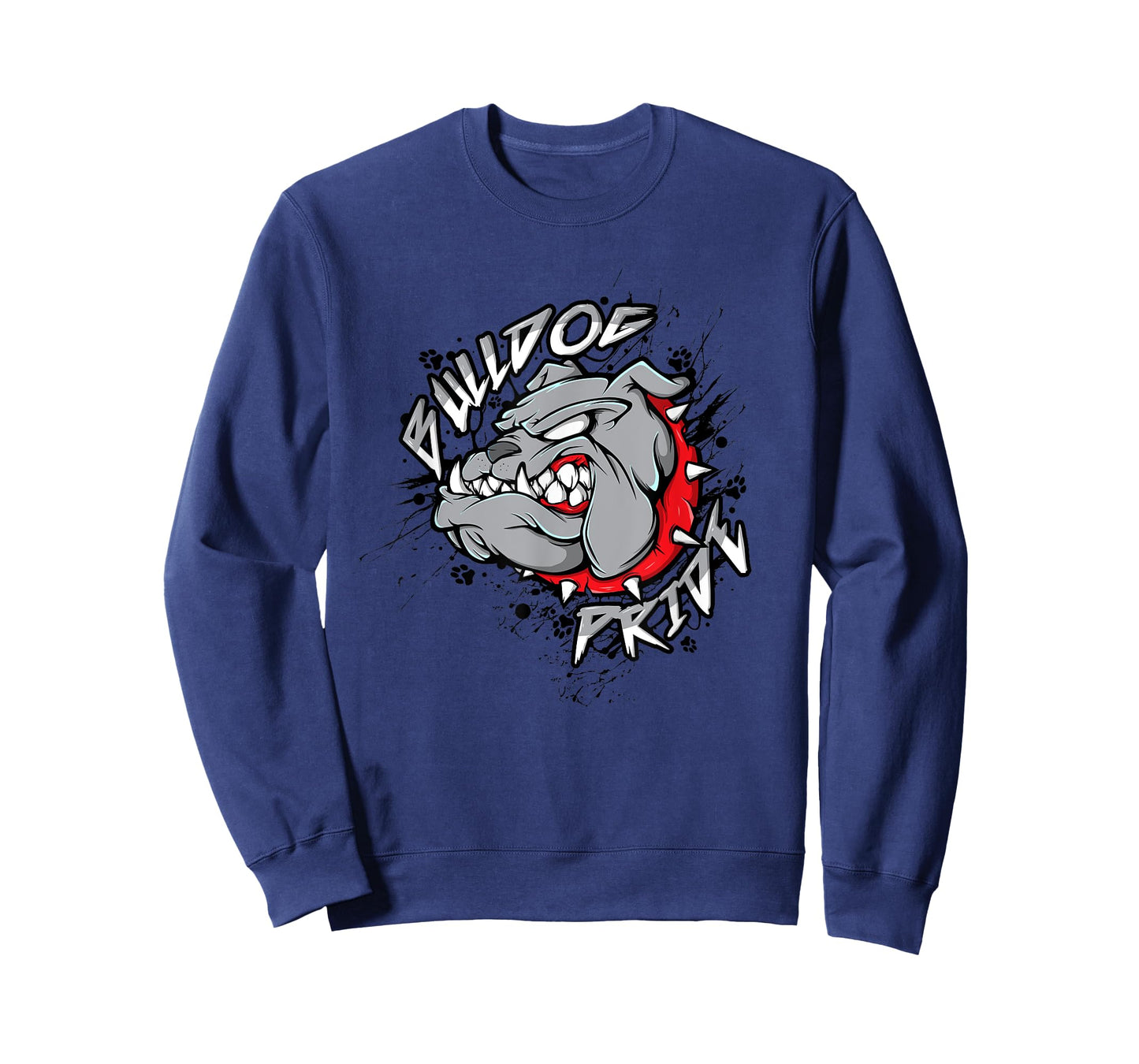 Bulldog Mascot Shirt English Bulldog Pride and Loyalty Men Women Girls Kids T-Shirt