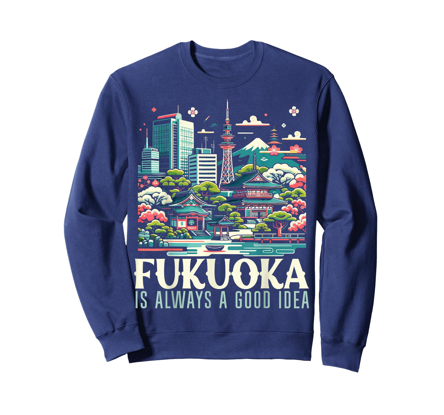 Fukuoka Japan Country Travel Vacation Japanese T-Shirt