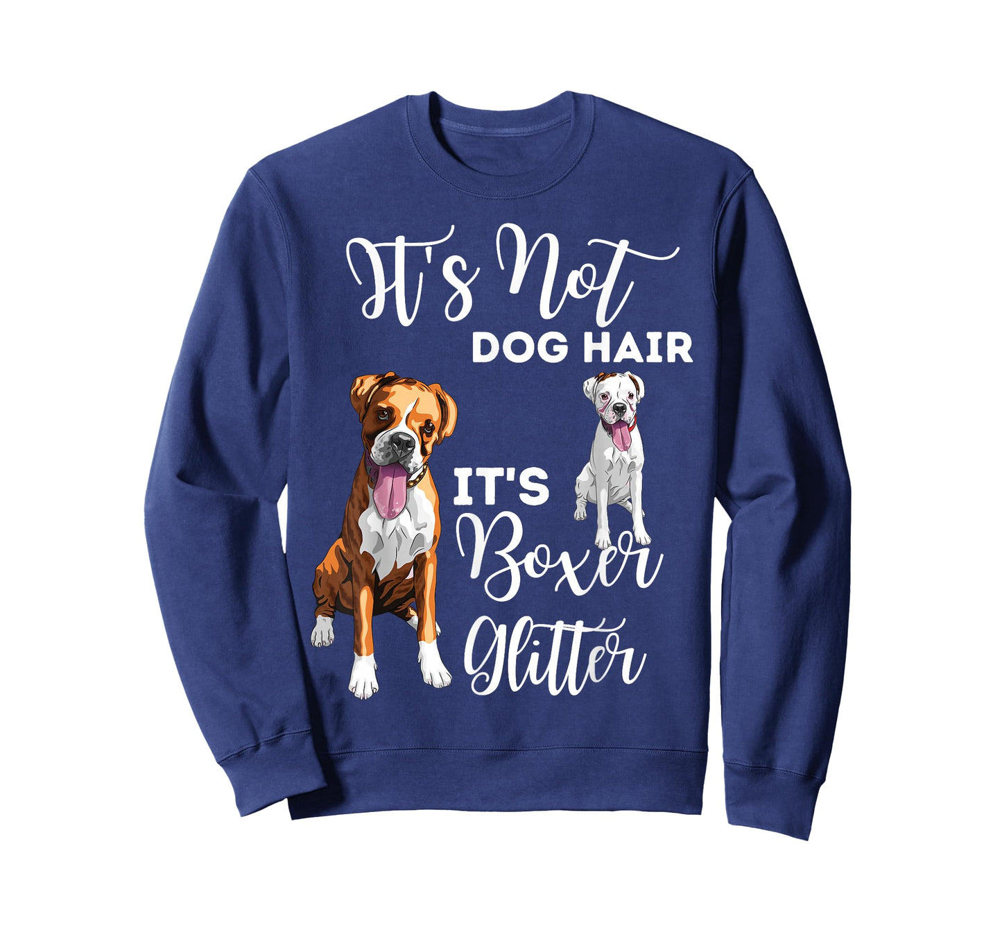 It's Not Dog Hair it's Boxer Glitter Boxer Dog Puppy T-Shirt
