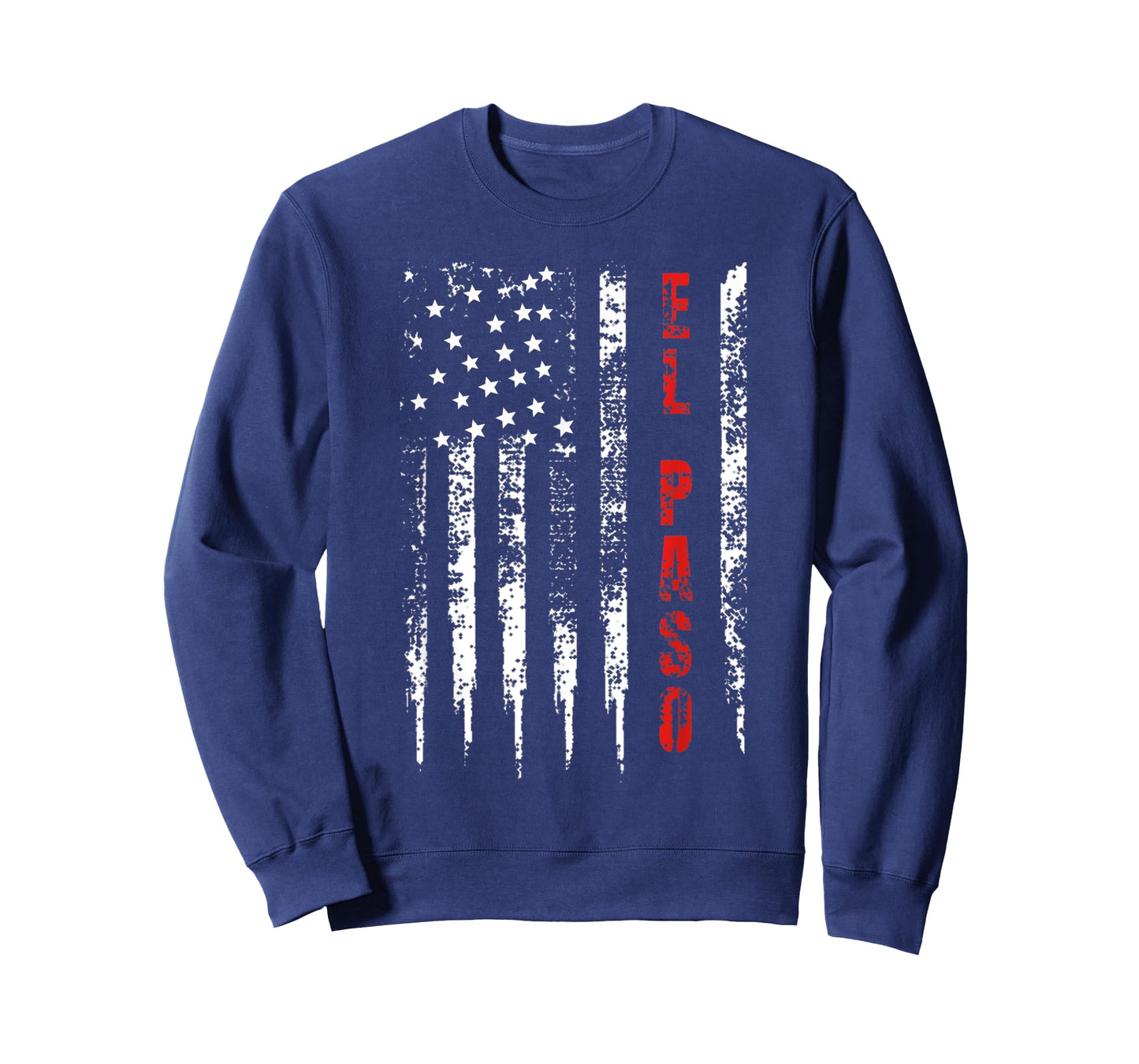 Red Line Firefighter El Paso T-Shirt Distressed Gift