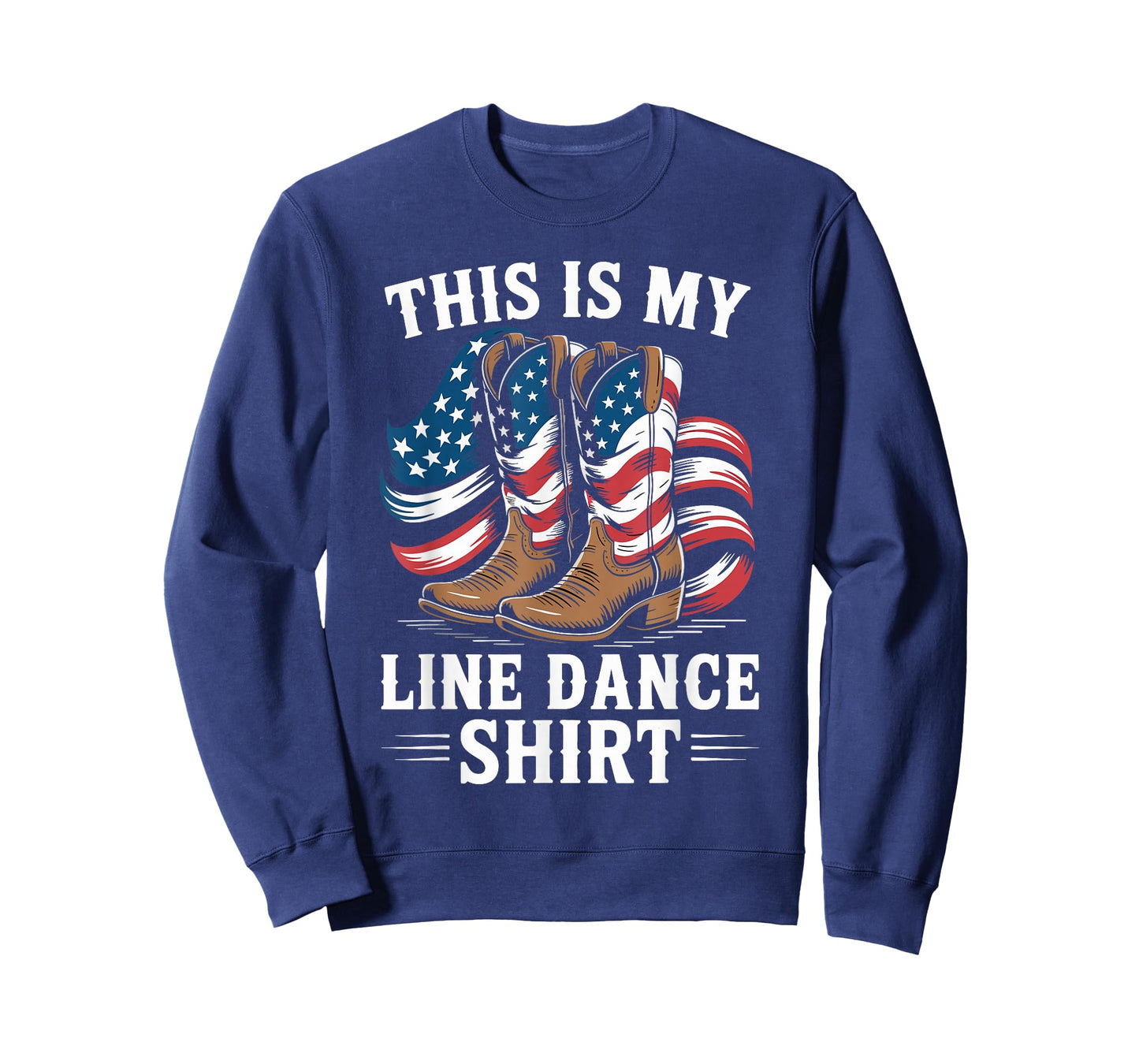 Western Country Music This is My Line Dance T-Shirt