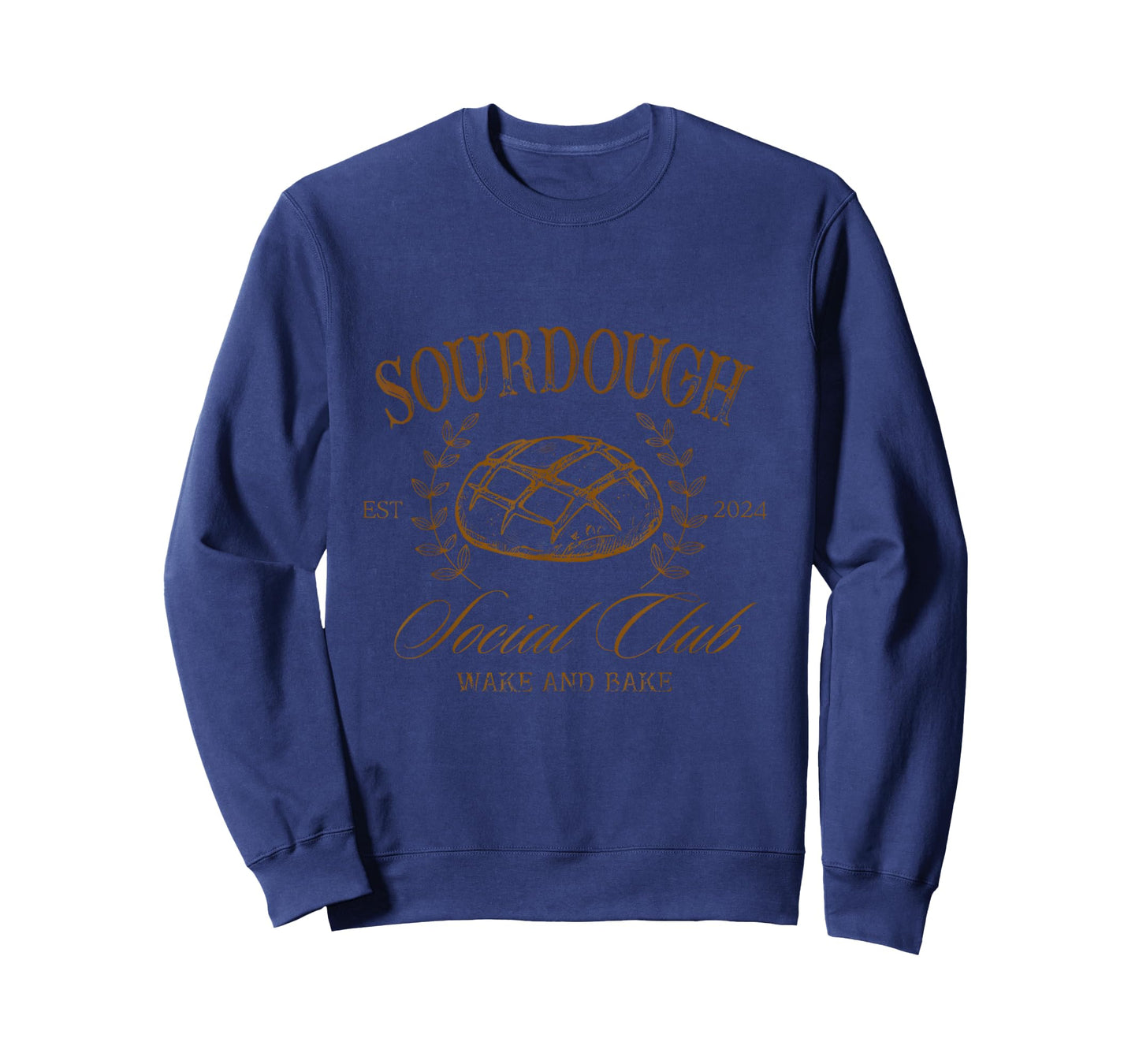 Sourdough Social Club Vintage Homemade Rustic Loaf Bread T-Shirt