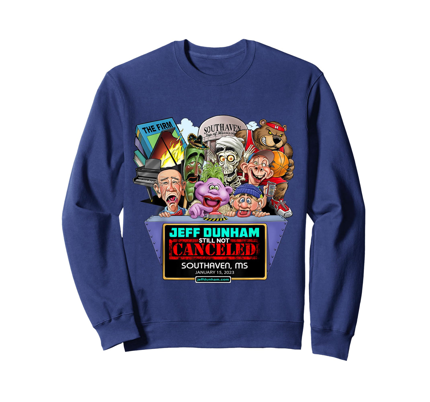 Jeff Dunham Southaven, MS (2023) T-Shirt