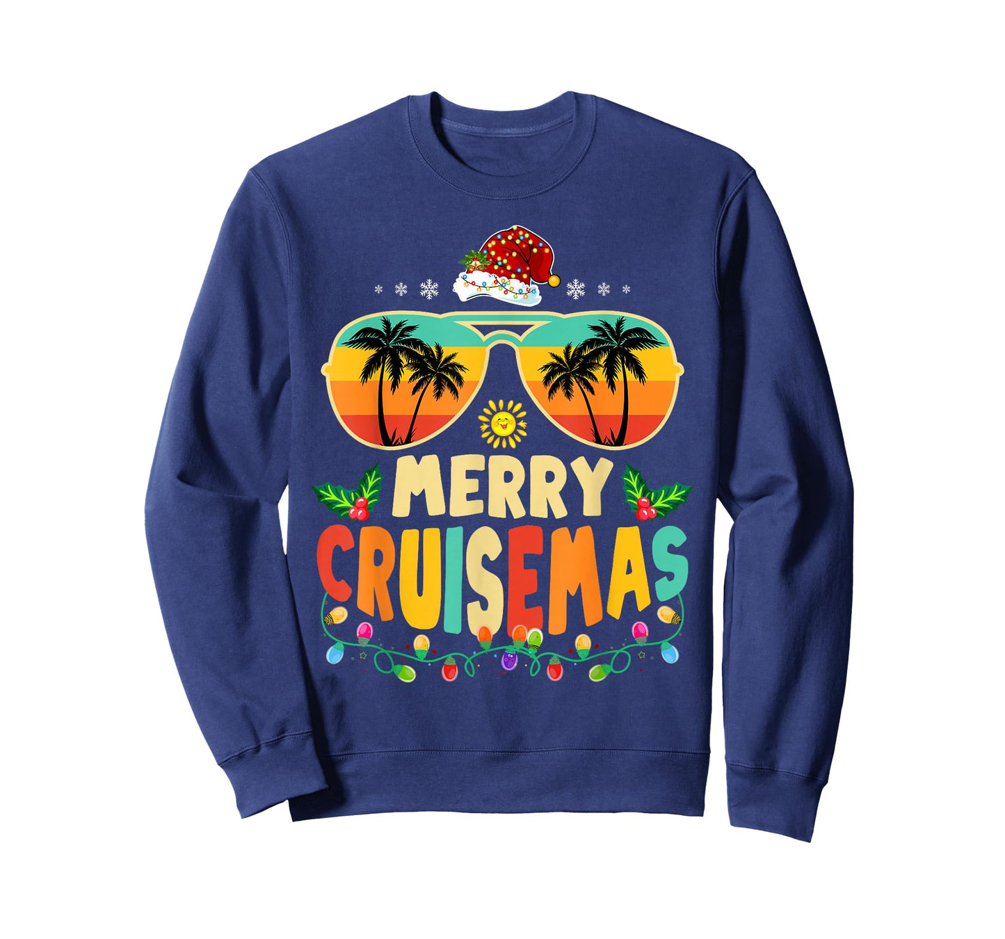 Merry Cruisemas 2025 Christmas Santa Reindeer Cruise T-Shirt
