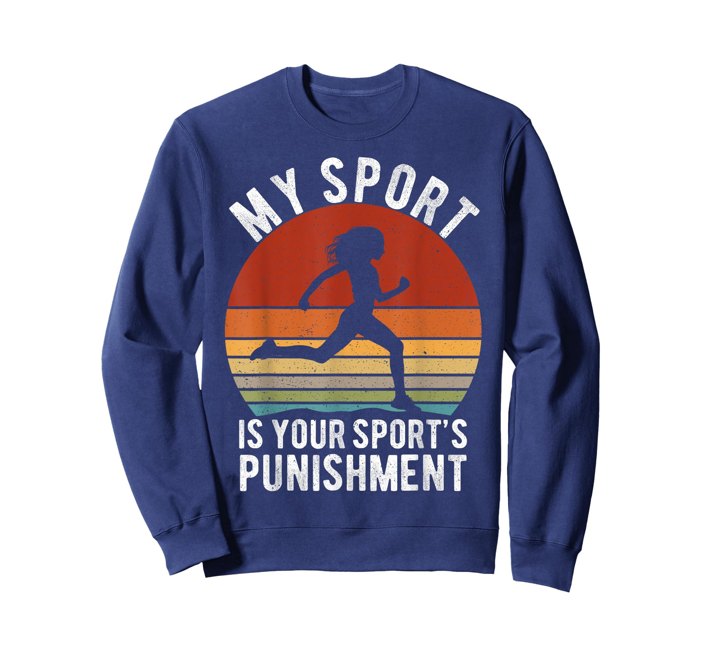 Womens My Sports is your Sports Punishment Vintage Runners T-Shirt