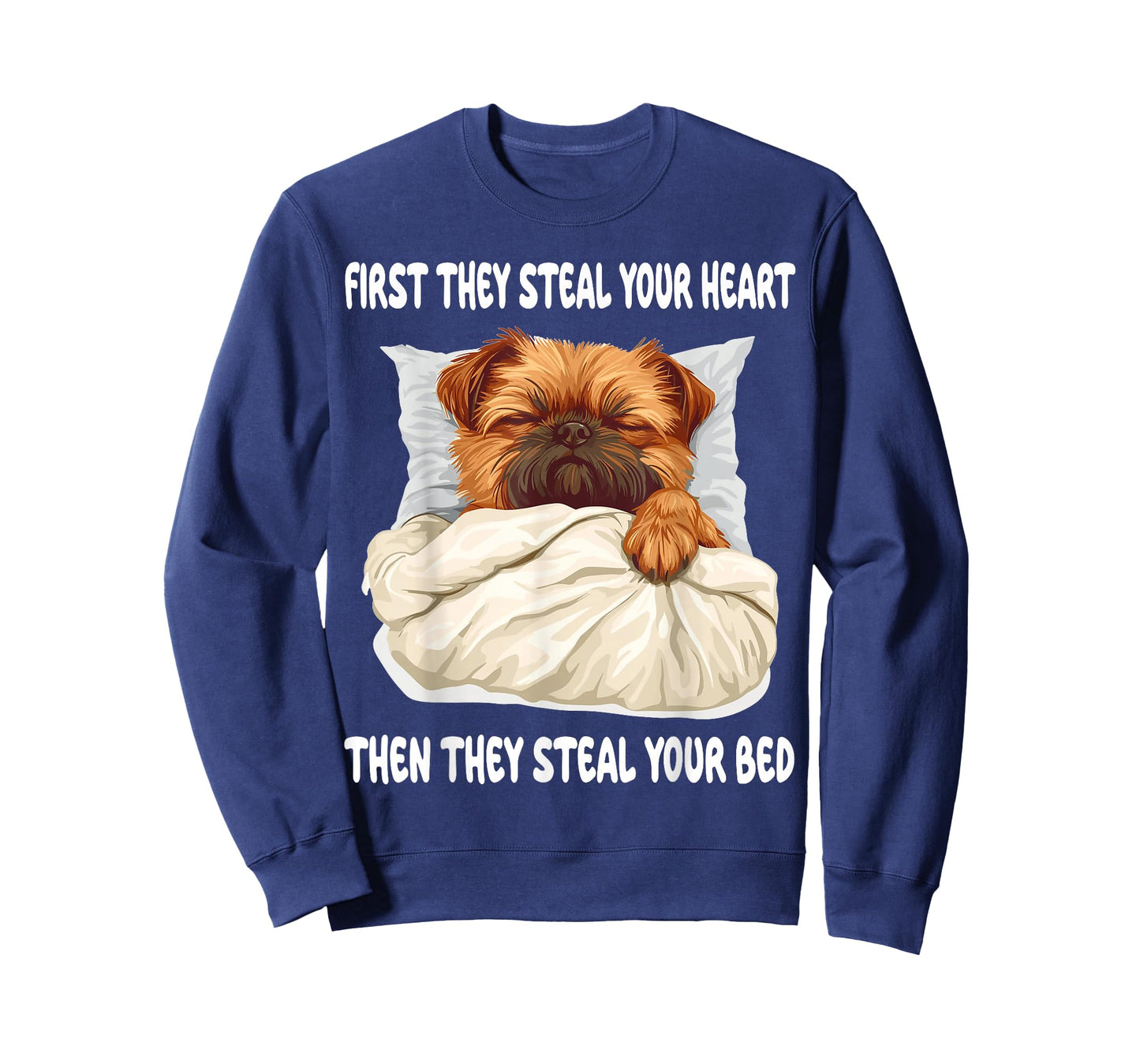 Brussels Griffon Sleeping Pajamas Nightgown T-Shirt