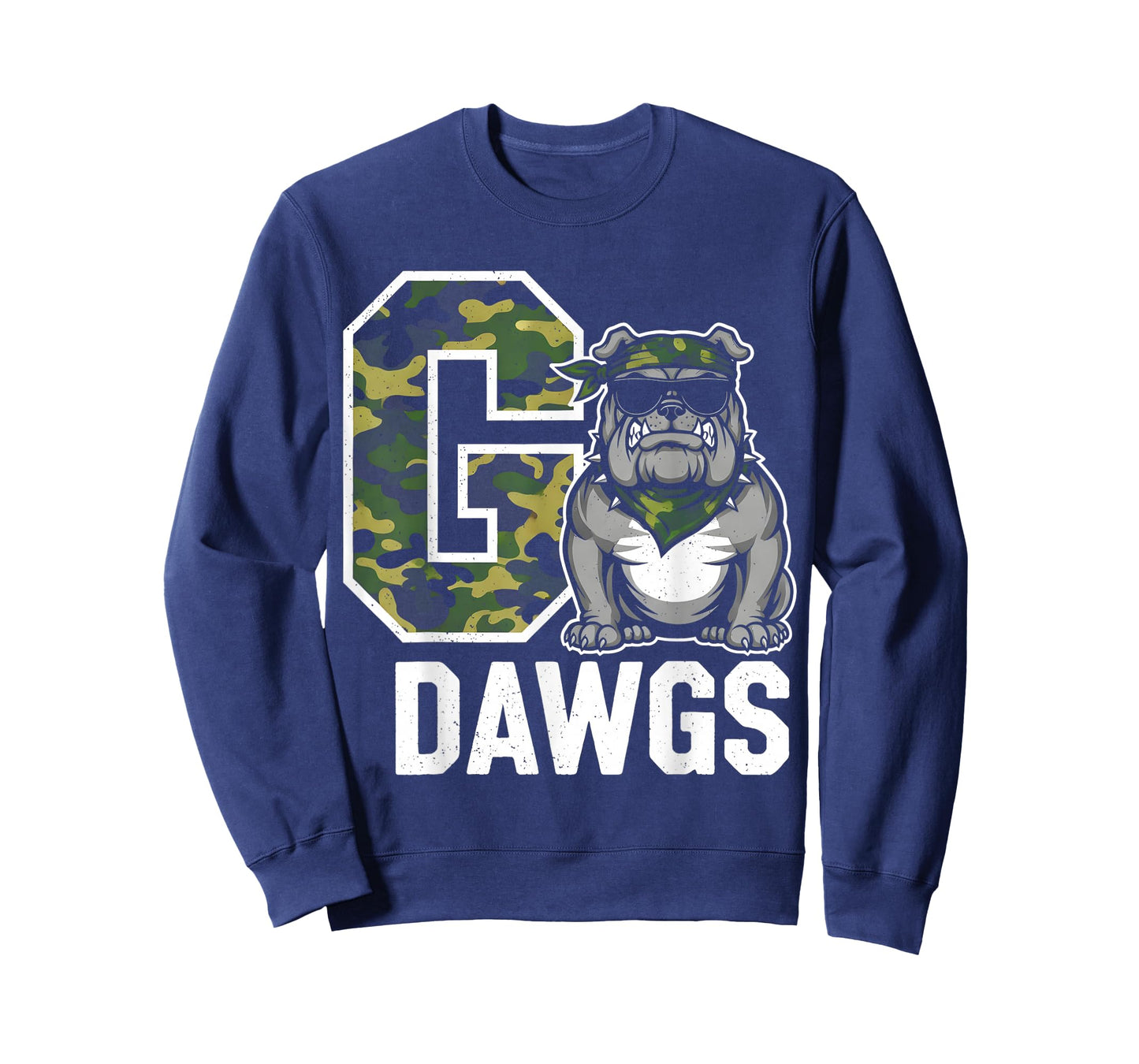 Bulldog Go Dawgs Men Women Kids Boys Youth Girls n T-Shirt