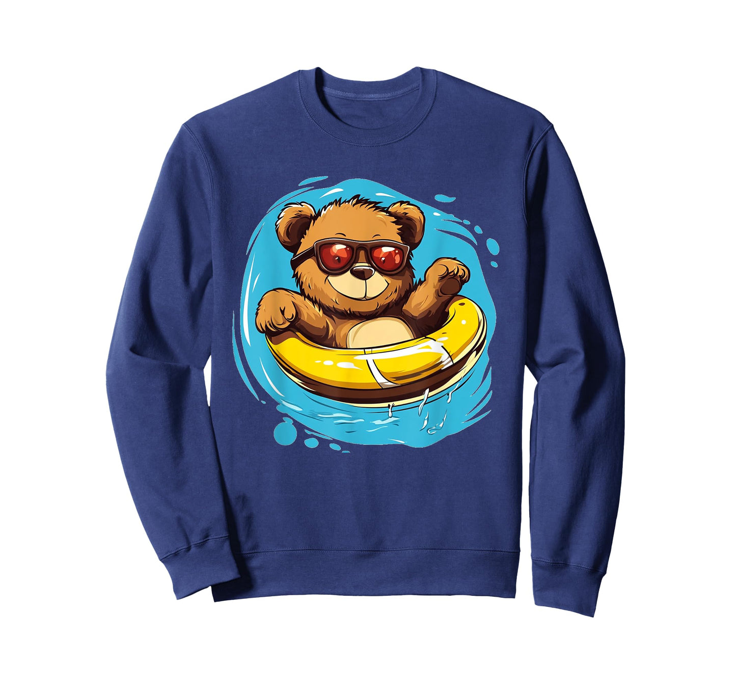 Floating Ring Teddy Bear Costume for Pool Lovers T-Shirt