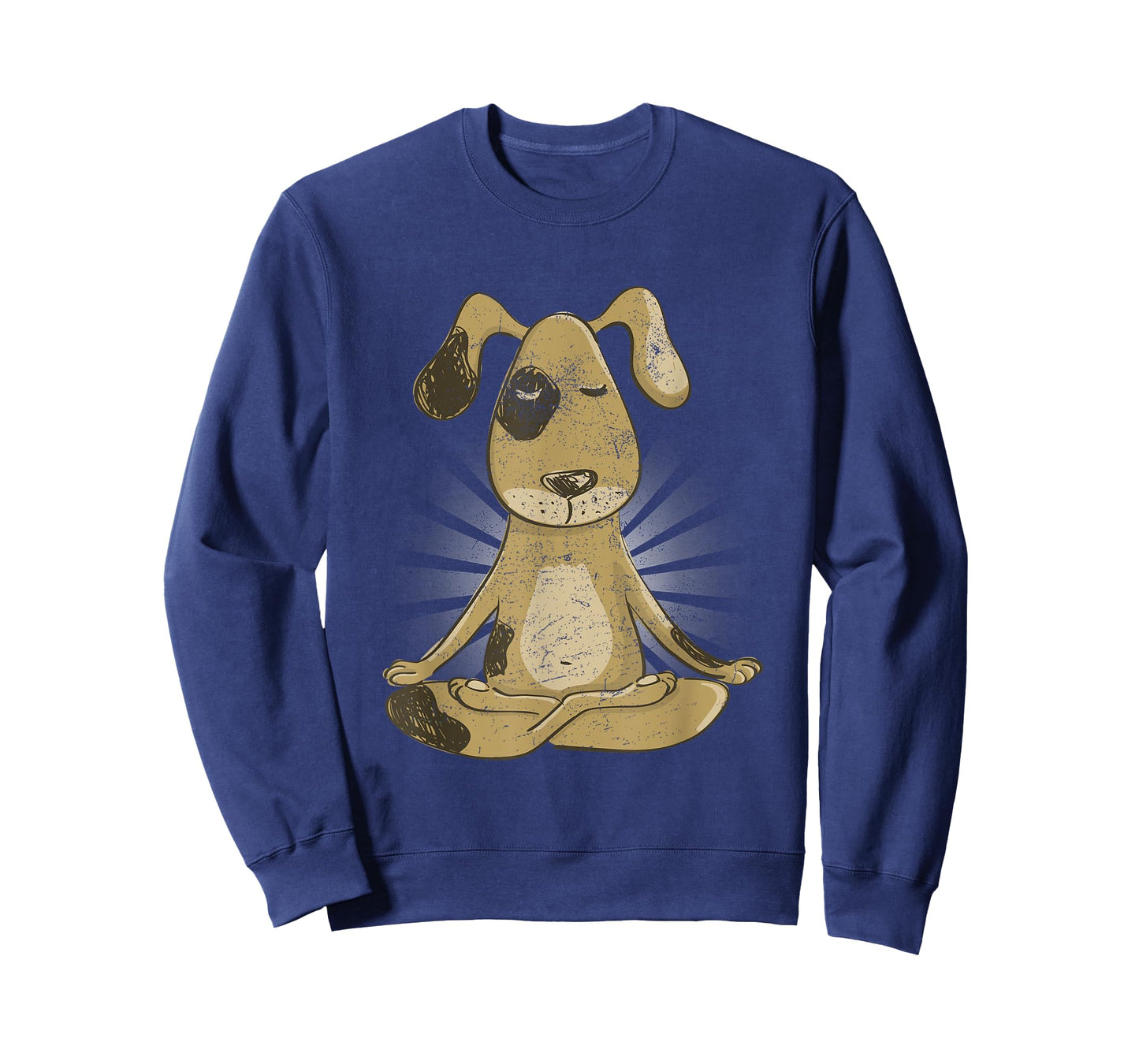 Yoga Meditation Dog Zen Men Women Kids T-Shirt