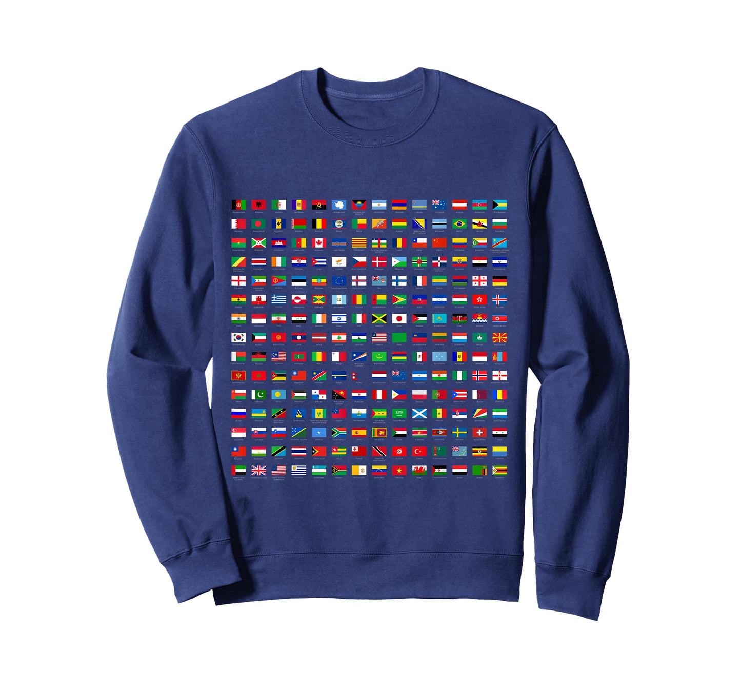 World Flags,Short Sleeve T-Shirt Cool Travel 210 Flag International Tee
