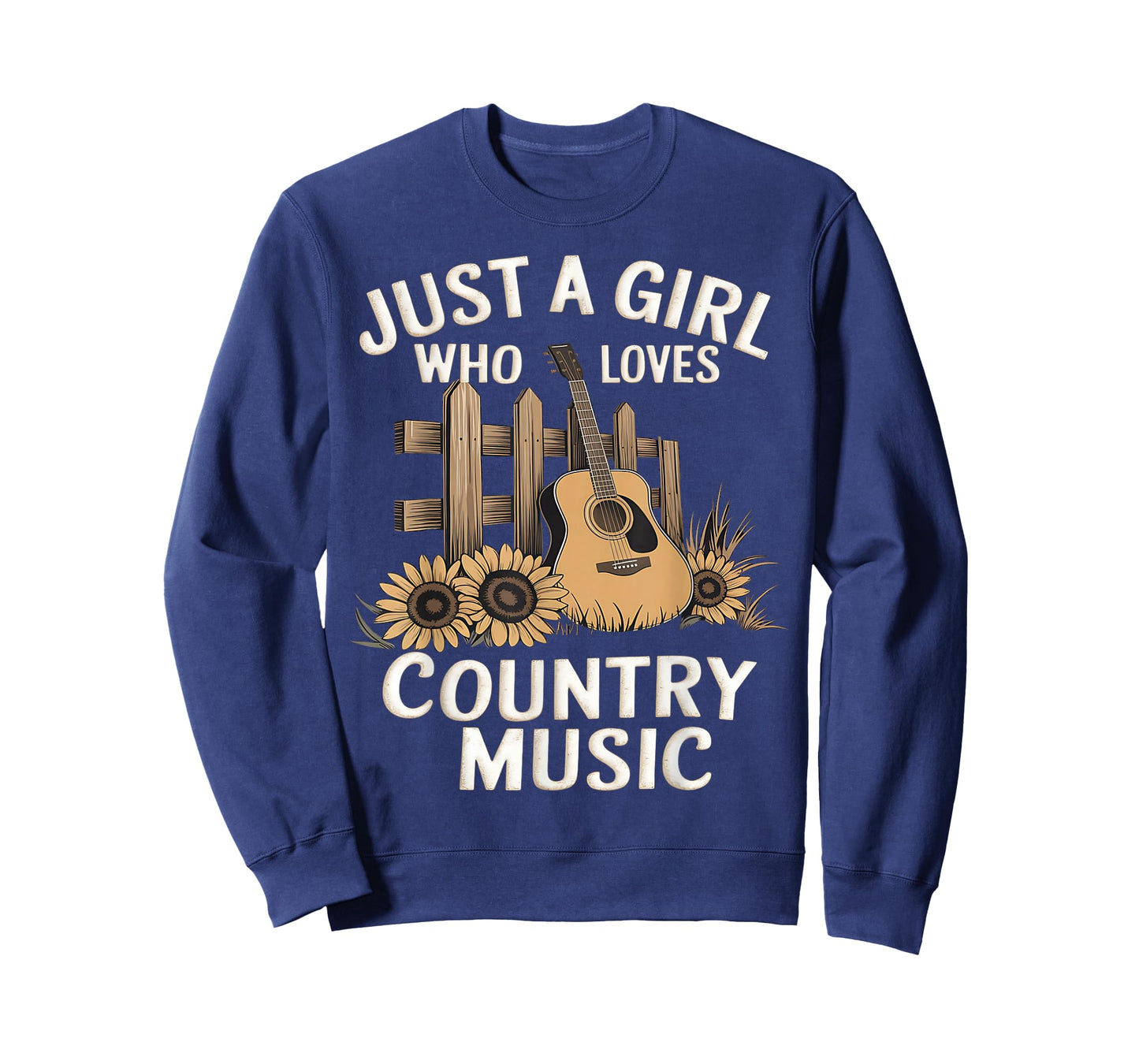 Girl Vintage Western 90s Just A Girl Who Loves Country Music T-Shirt