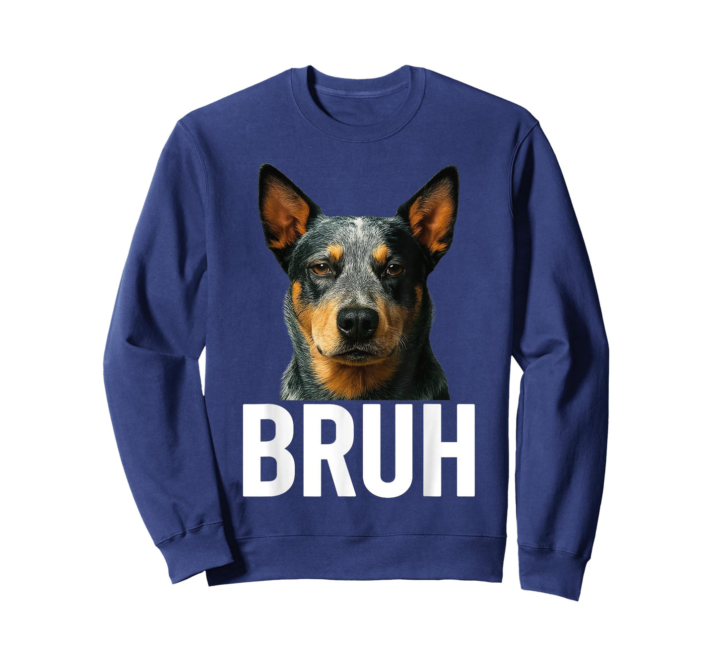 Funny Bruh Blue Heeler Australian Cattle Dog Lovers Meme T-Shirt