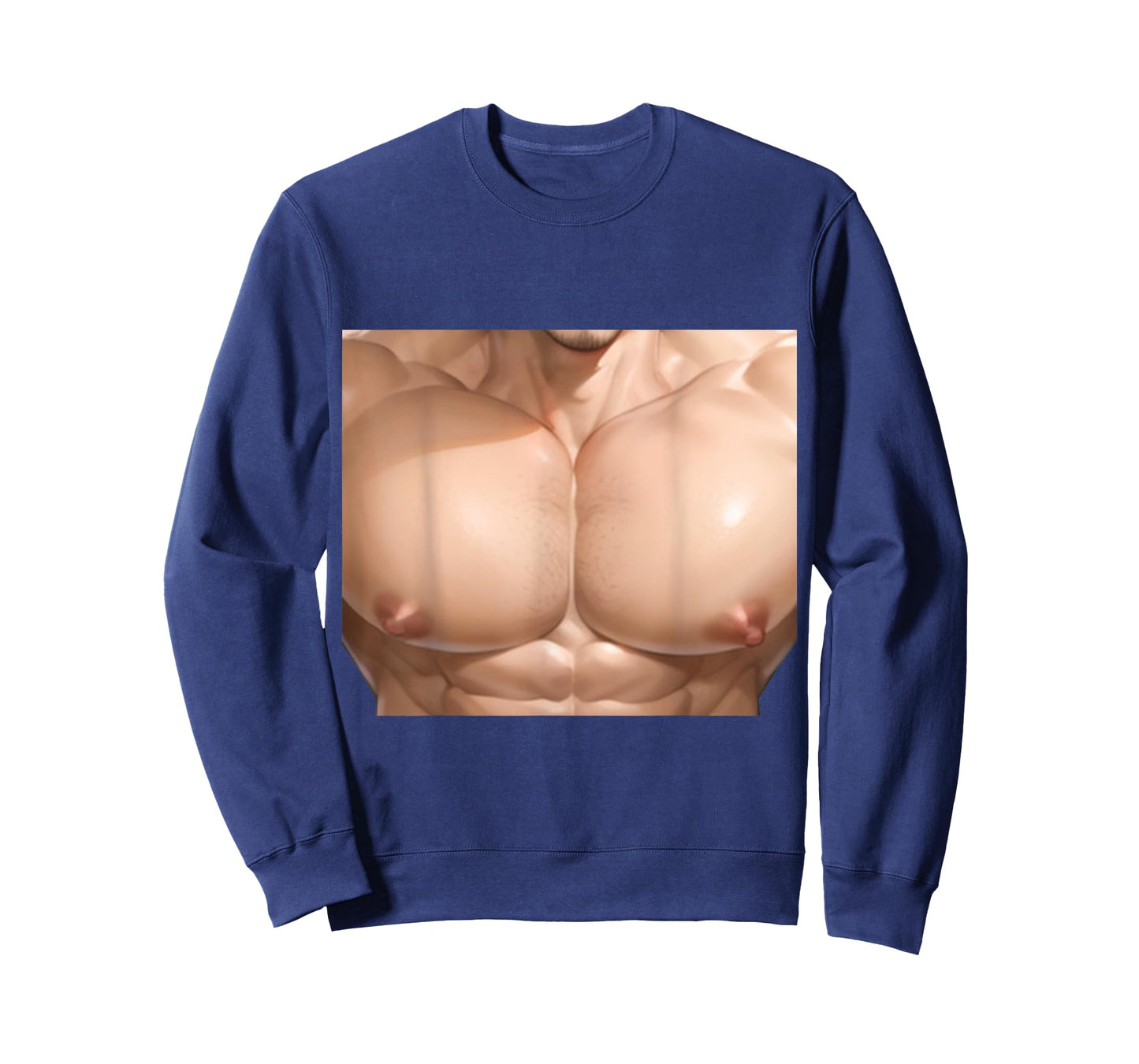 Bara Tiddies Gay Weeb Anime Queer Men LGBTQ Yaoi Manga Chest T-Shirt