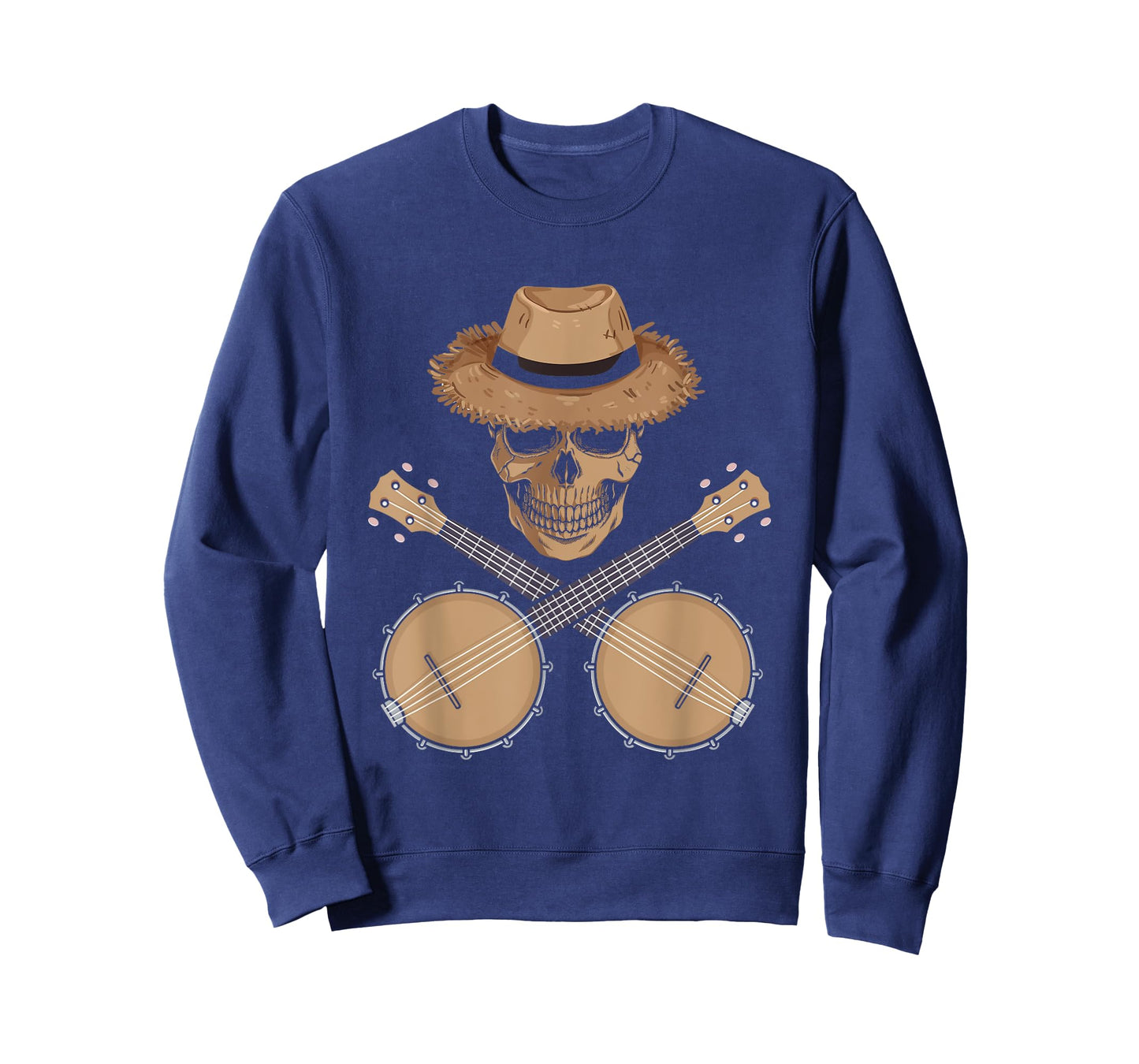 Banjo Player Skeleton | Bluegrass Country Music | Banjoist T-Shirt
