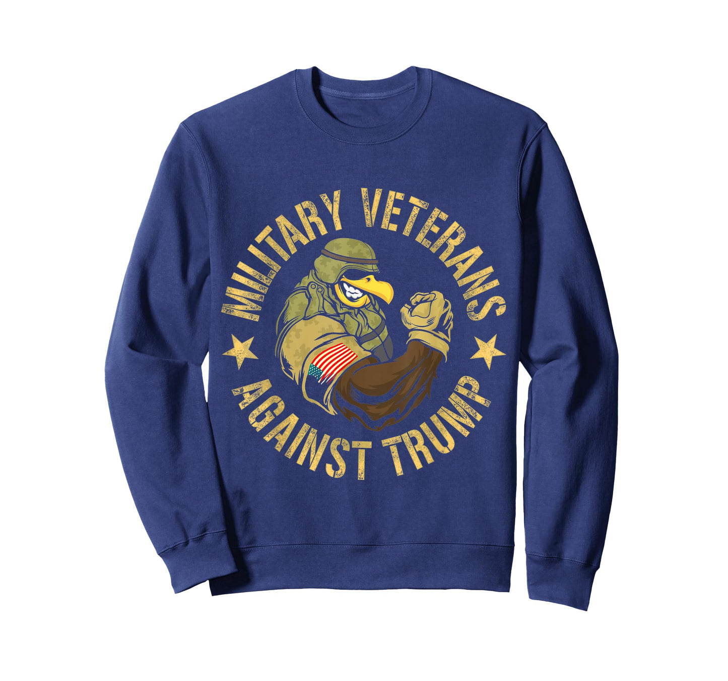 Military Veterans Against Trump 2020 Human USA Election T-Shirt