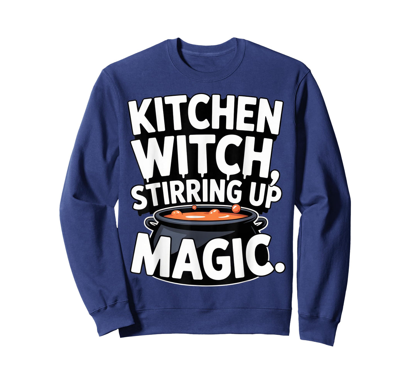 Kitchen Witch Stirring Up Magic for Cooking Lovers T-Shirt