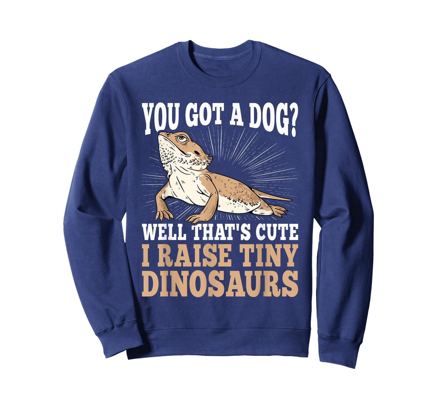Funny Bearded Dragon Lover I Raise Tiny Dinosaurs Reptile T-Shirt